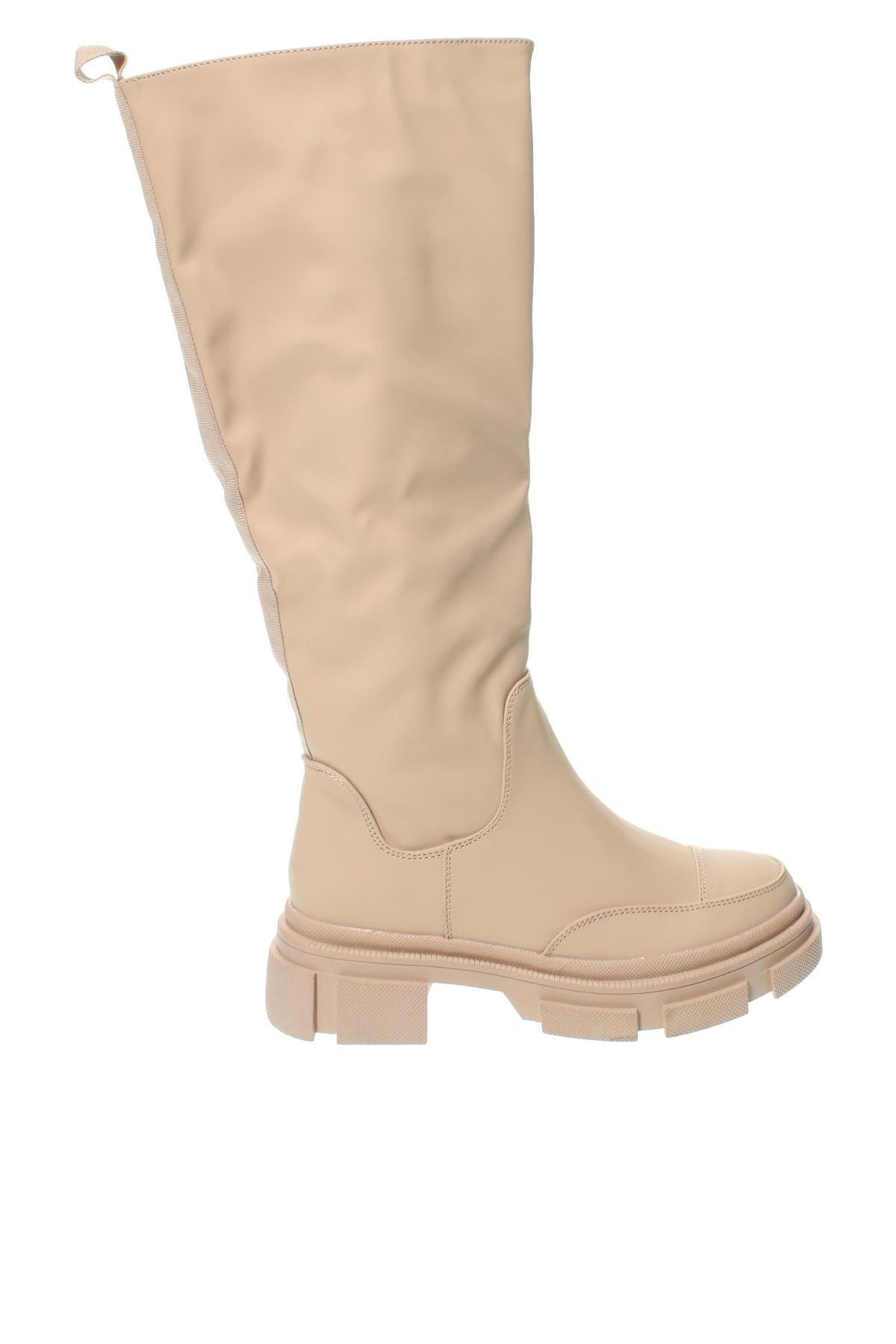 Damenstiefel Missguided, Größe 37, Farbe Beige, Preis € 33,99