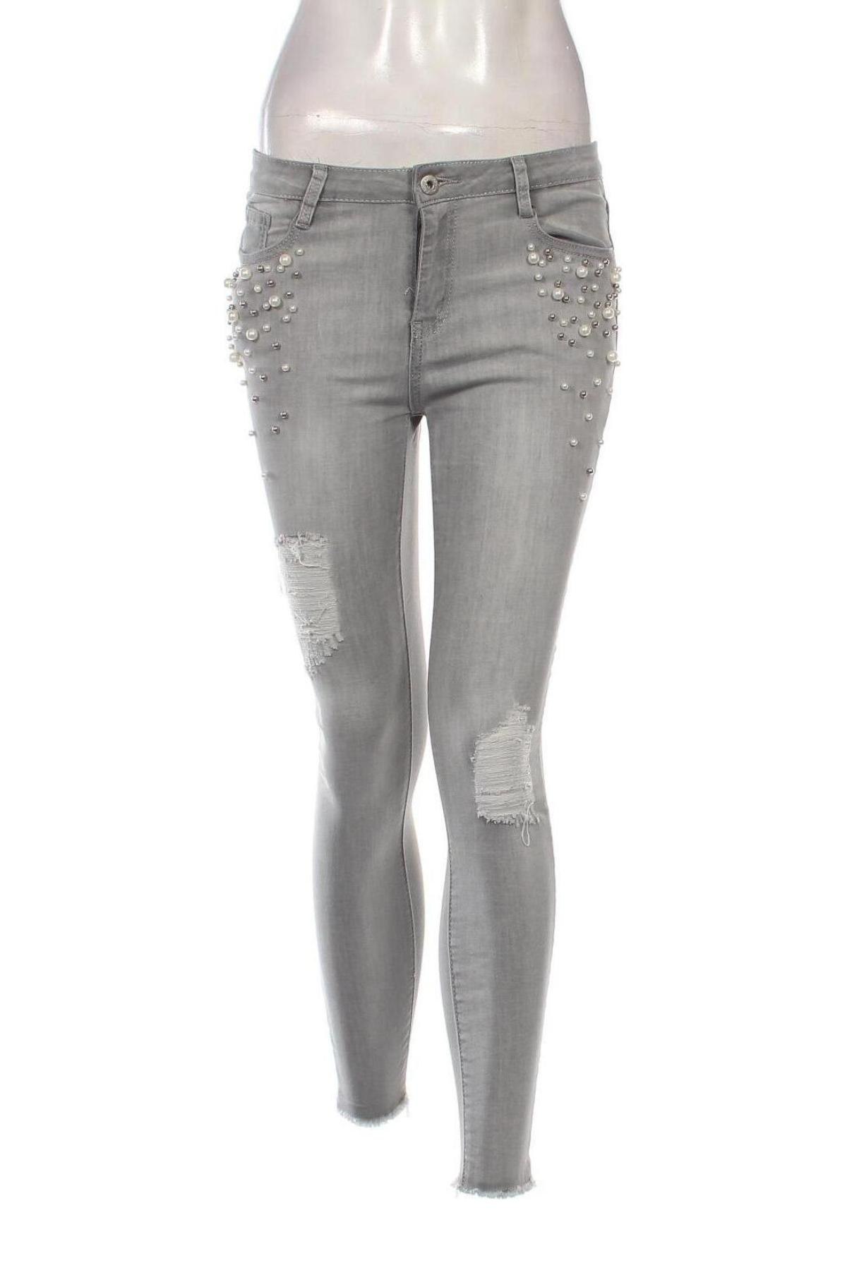 Damen Jeans, Größe M, Farbe Grau, Preis € 6,99