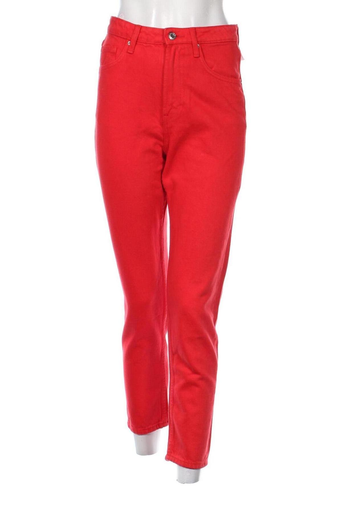 Damen Jeans Bershka, Größe S, Farbe Rot, Preis € 12,99