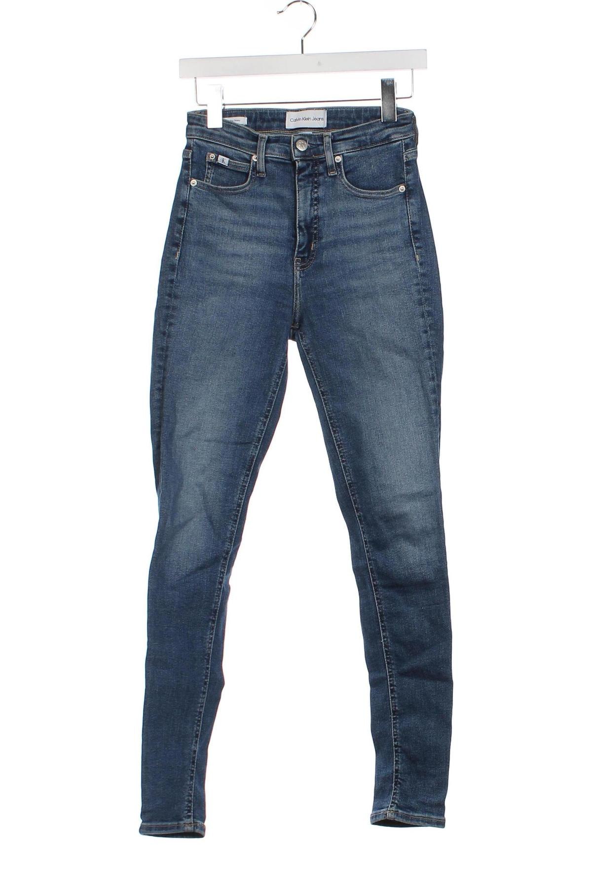 Blugi de femei Calvin Klein Jeans, Mărime S, Culoare Albastru, Preț 246,99 Lei