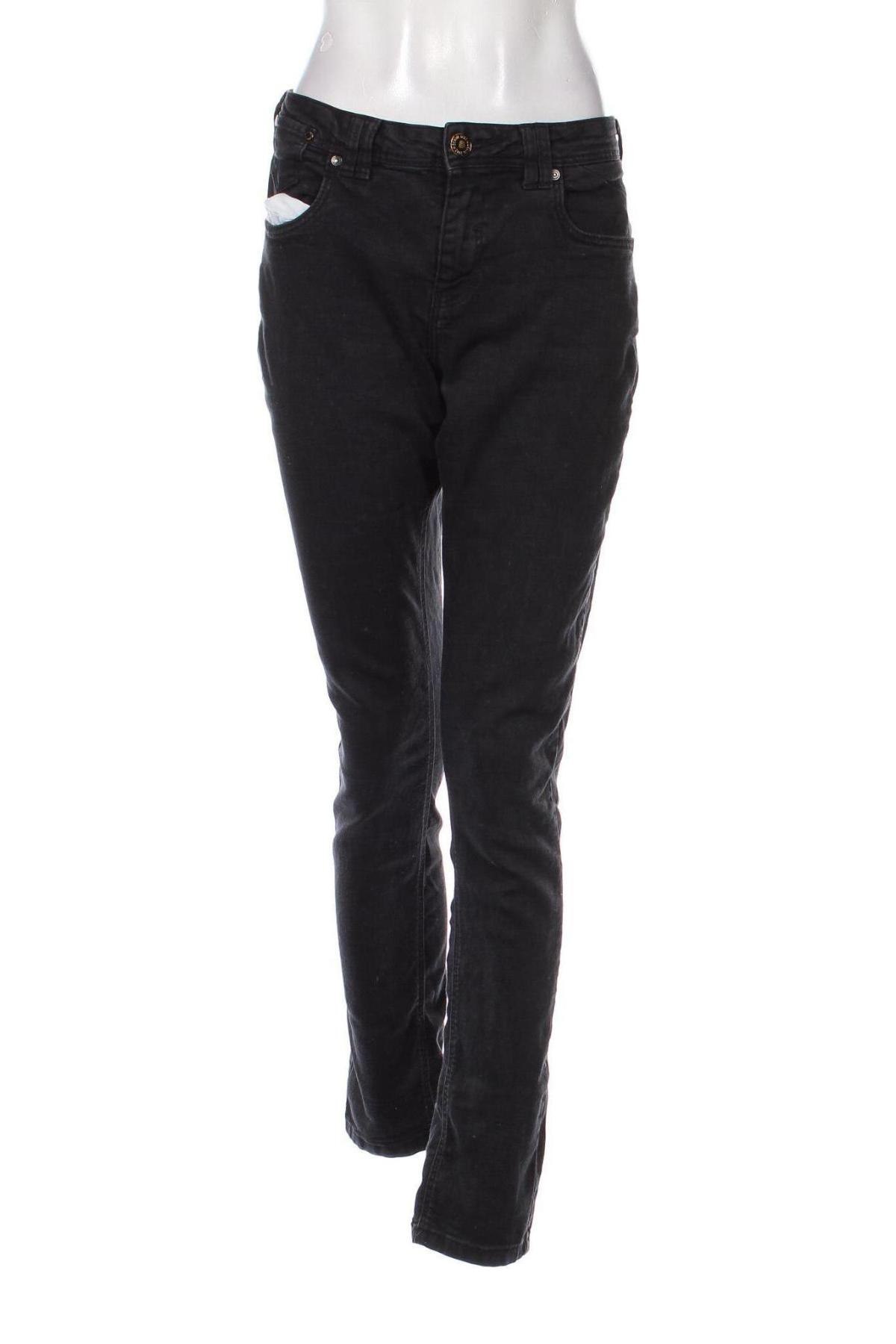 Blugi de femei Denim 1982, Mărime L, Culoare Negru, Preț 44,99 Lei