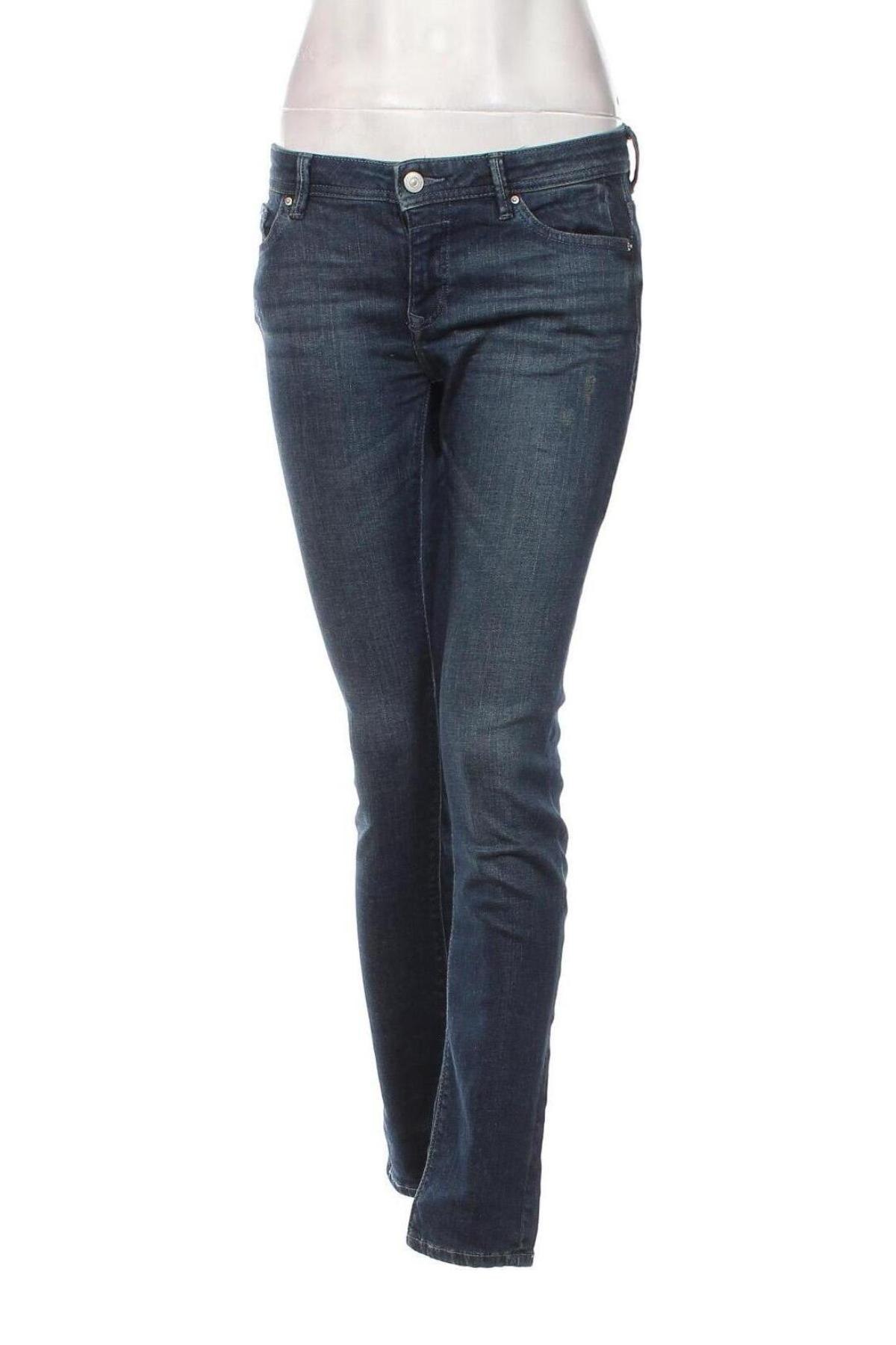 Damskie jeansy Edc By Esprit, Rozmiar M, Kolor Niebieski, Cena 27,99 zł