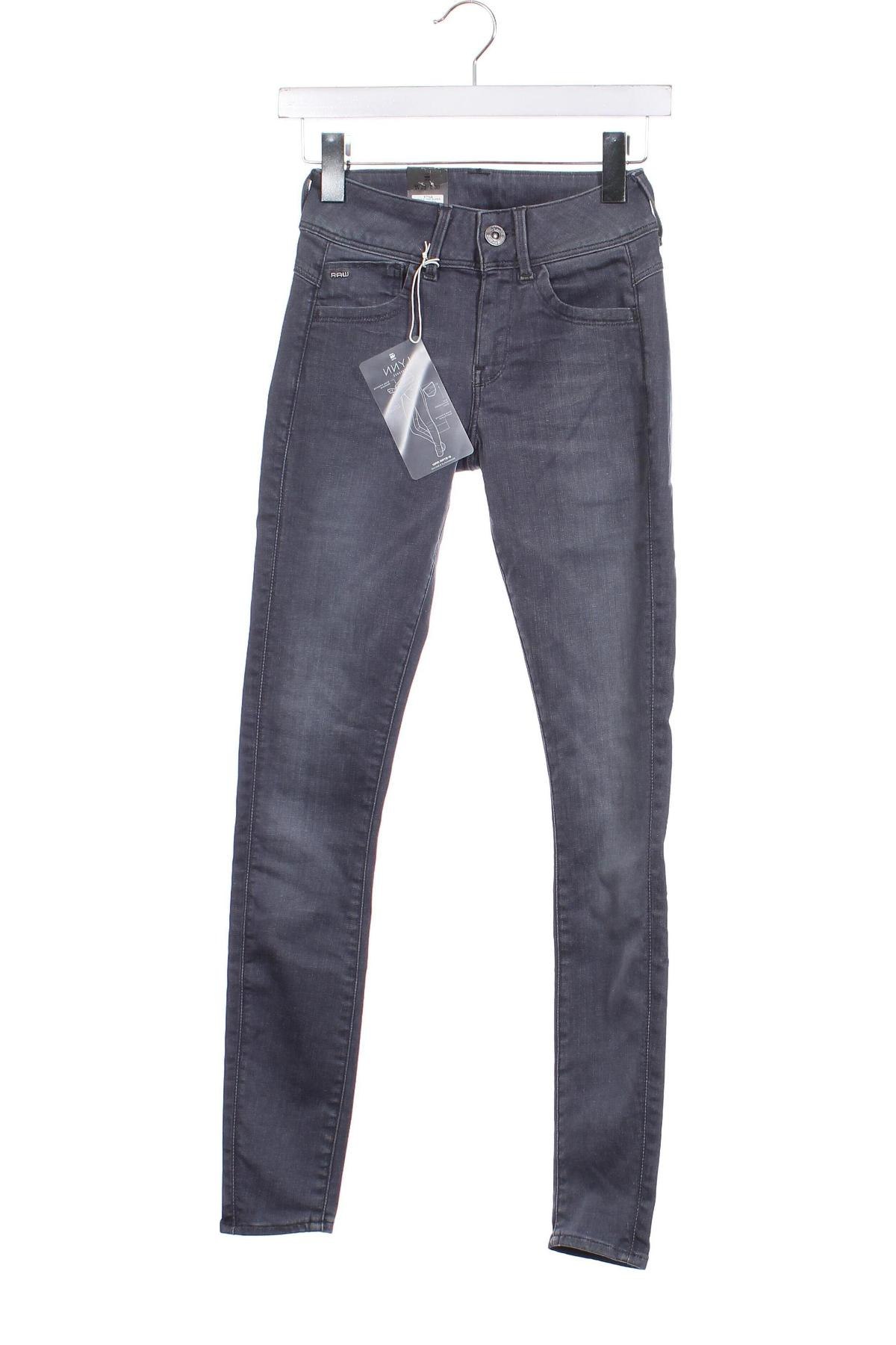 Damen Jeans G-Star Raw, Größe XS, Farbe Grau, Preis € 14,99