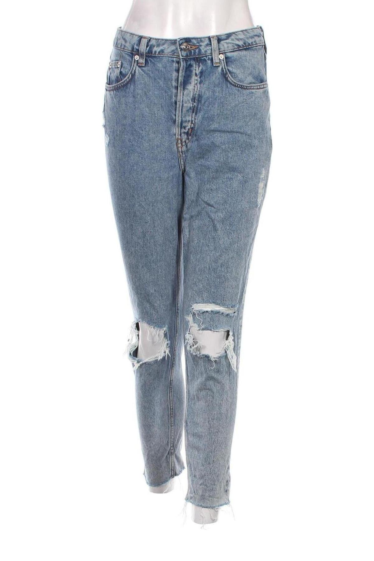 Damskie jeansy H&M Divided, Rozmiar M, Kolor Niebieski, Cena 31,99 zł