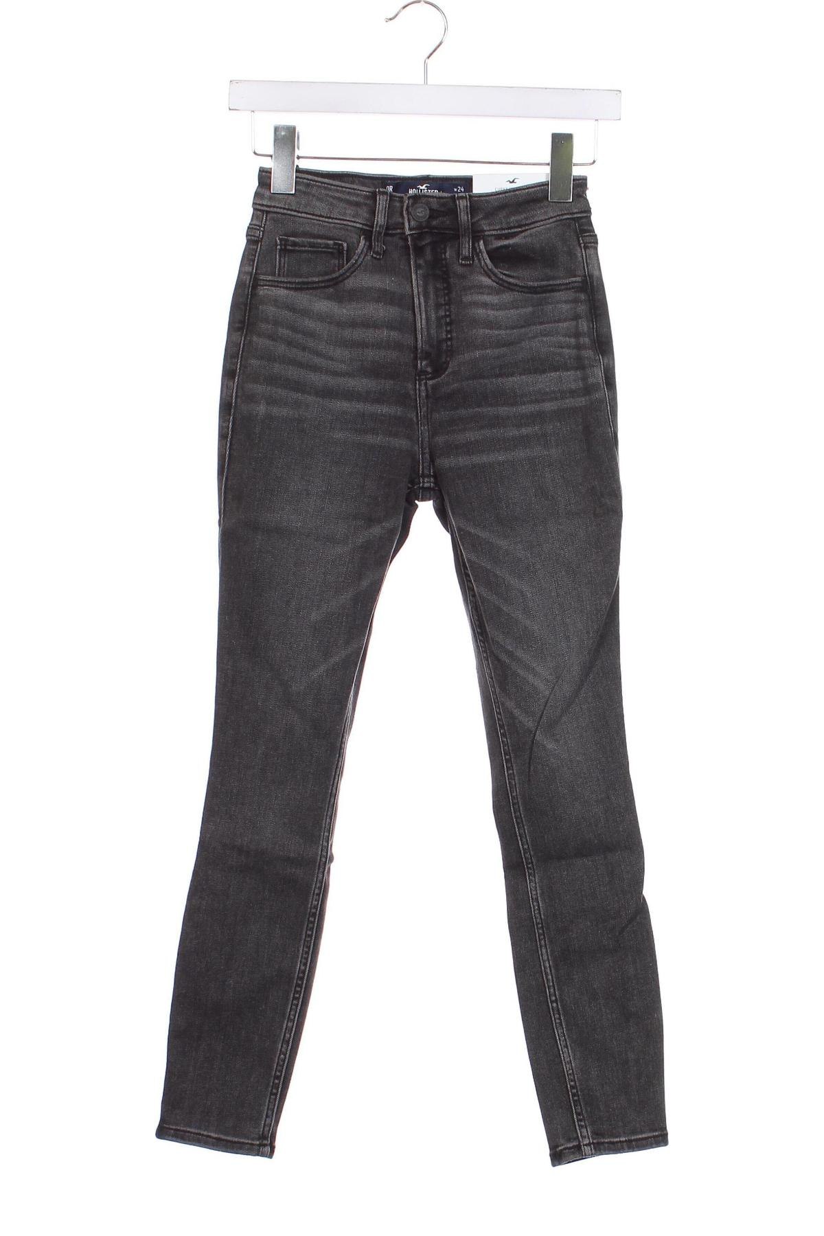 Damen Jeans Hollister, Größe XXS, Farbe Schwarz, Preis 16,99 €