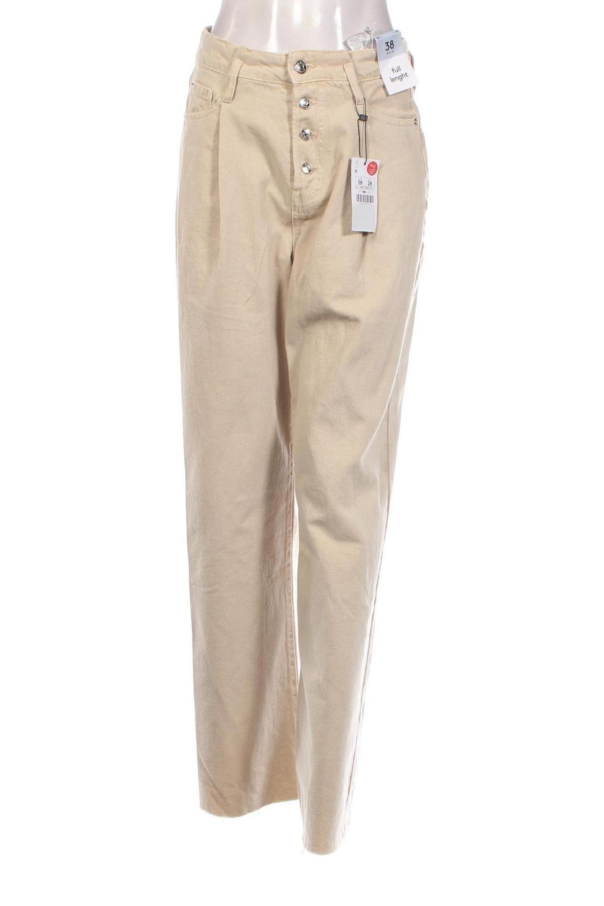 Damen Jeans Lefties, Größe M, Farbe Beige, Preis € 13,49