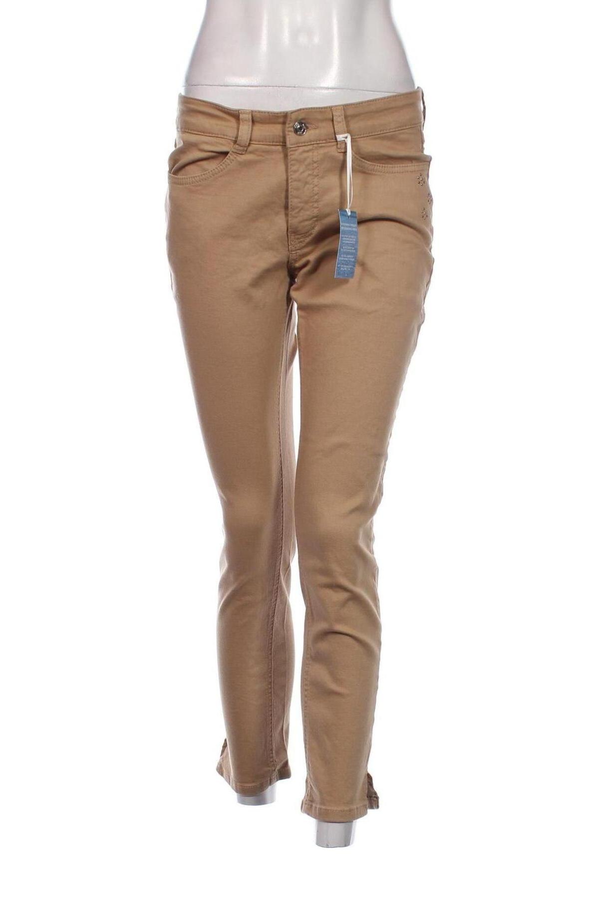 Damen Jeans Mac, Größe M, Farbe Beige, Preis € 13,99