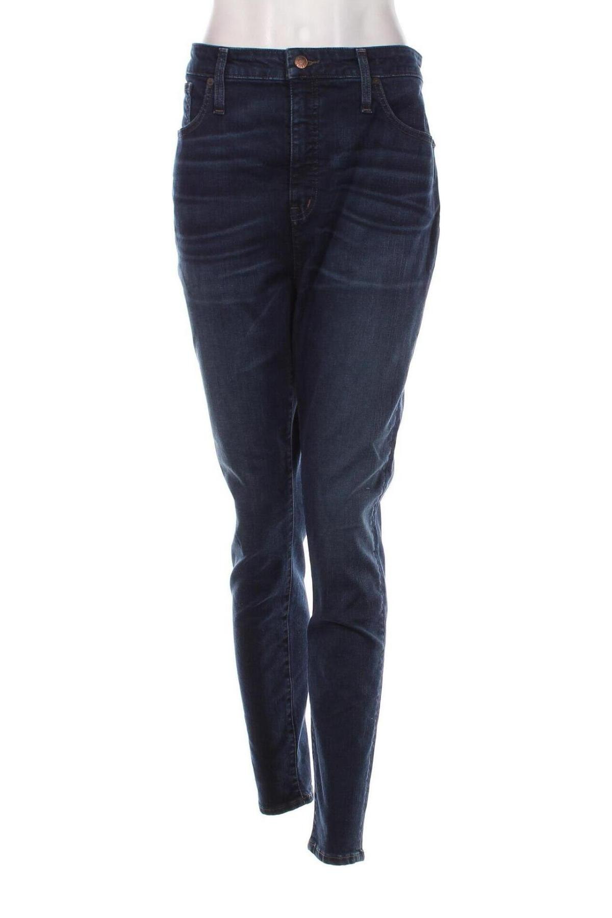 Damskie jeansy Madewell, Rozmiar XL, Kolor Niebieski, Cena 35,99 zł