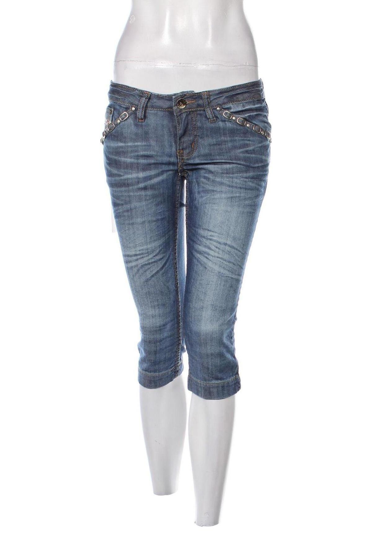 Damskie jeansy Miss Chic, Rozmiar M, Kolor Niebieski, Cena 71,99 zł