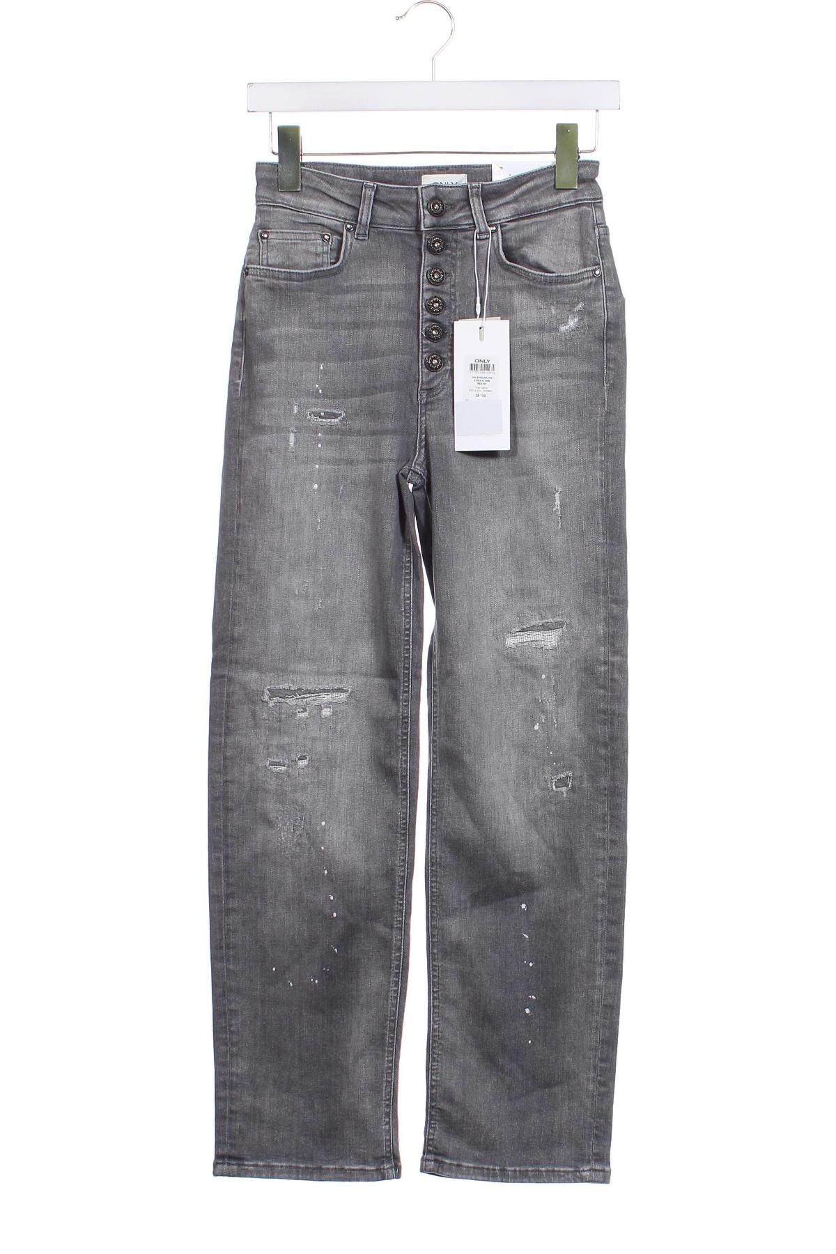 Damen Jeans ONLY, Größe M, Farbe Grau, Preis € 14,99