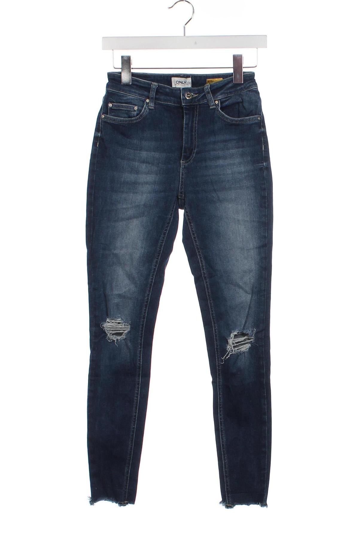 Damskie jeansy ONLY, Rozmiar XS, Kolor Niebieski, Cena 32,99 zł