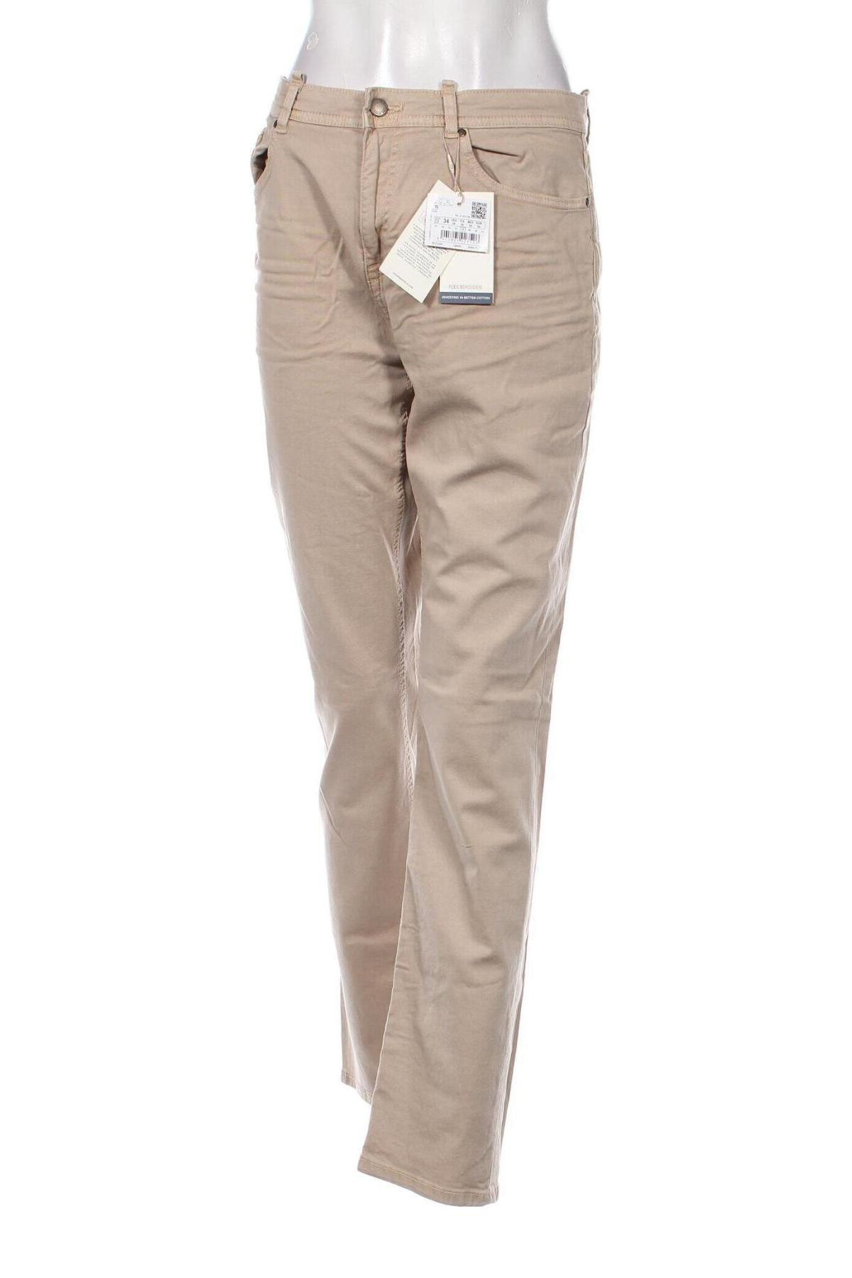 Damen Jeans Springfield, Größe L, Farbe Beige, Preis € 17,49