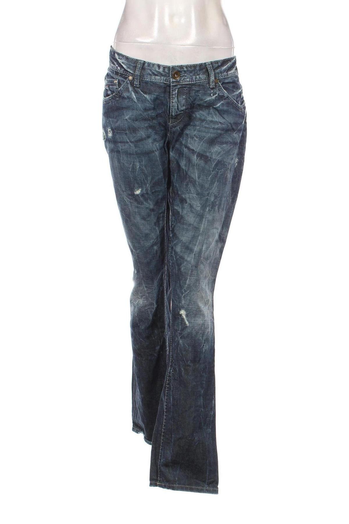 Damen Jeans Victoria, Größe L, Farbe Blau, Preis 6,99 €