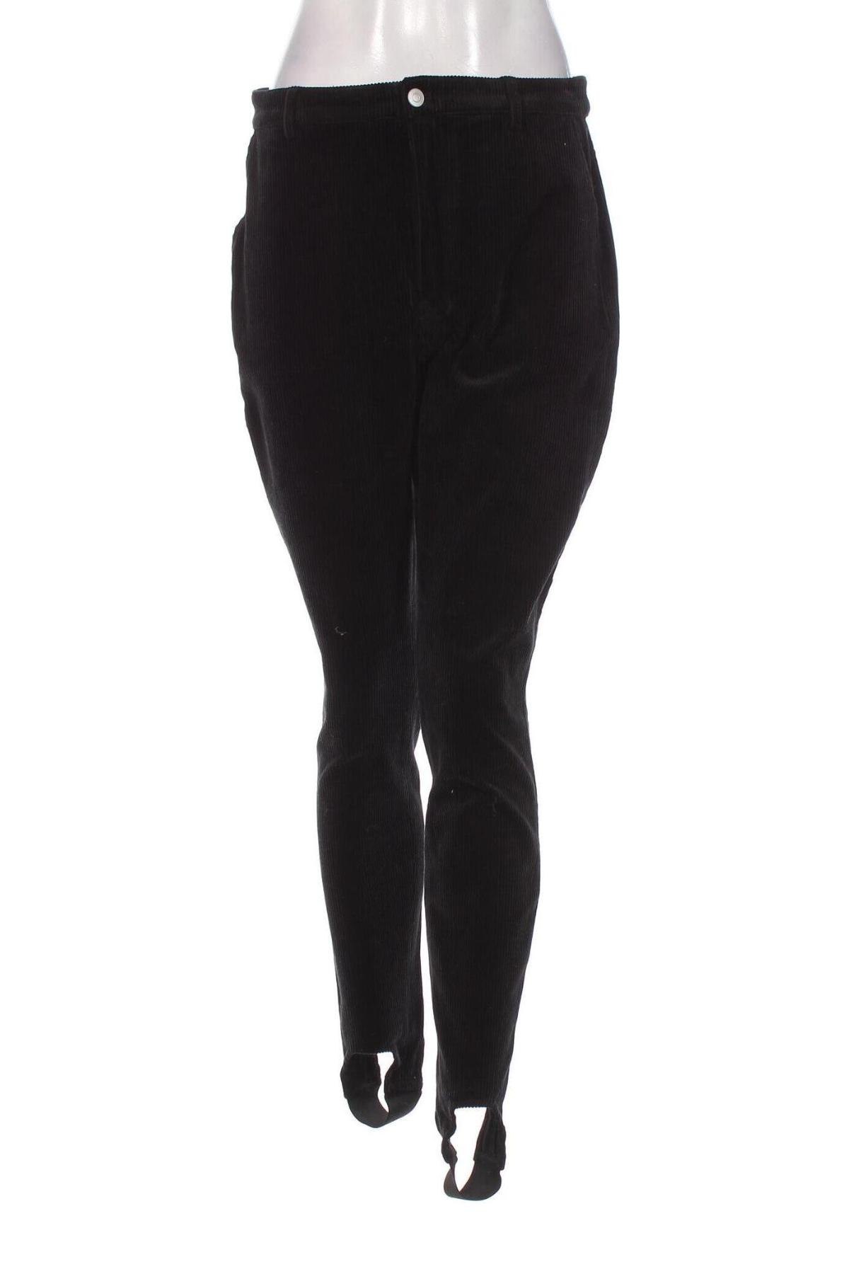 Pantaloni de velvet de femei & Other Stories, Mărime M, Culoare Negru, Preț 153,99 Lei