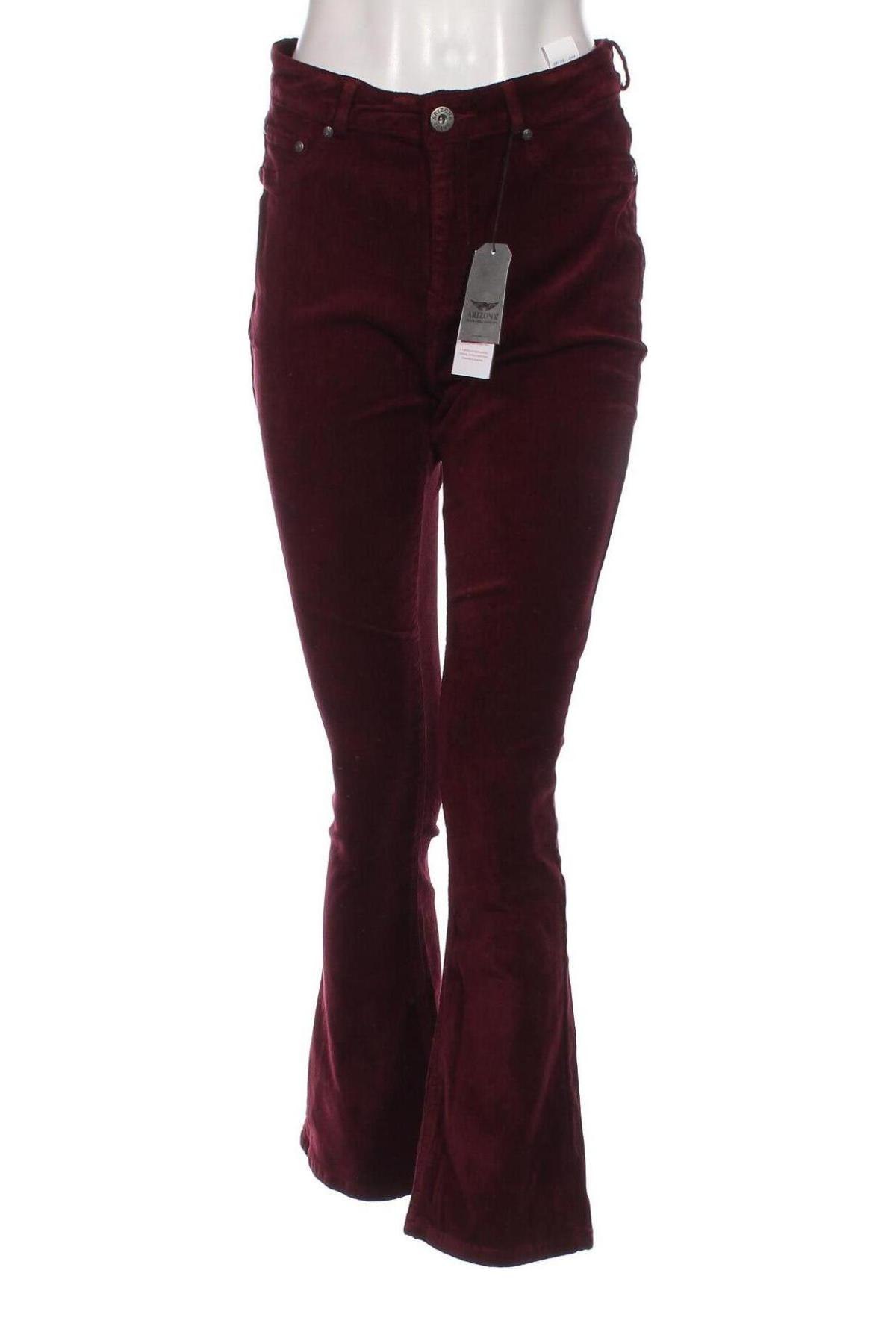 Damen Cordhose Arizona, Größe XL, Farbe Rot, Preis 11,99 €