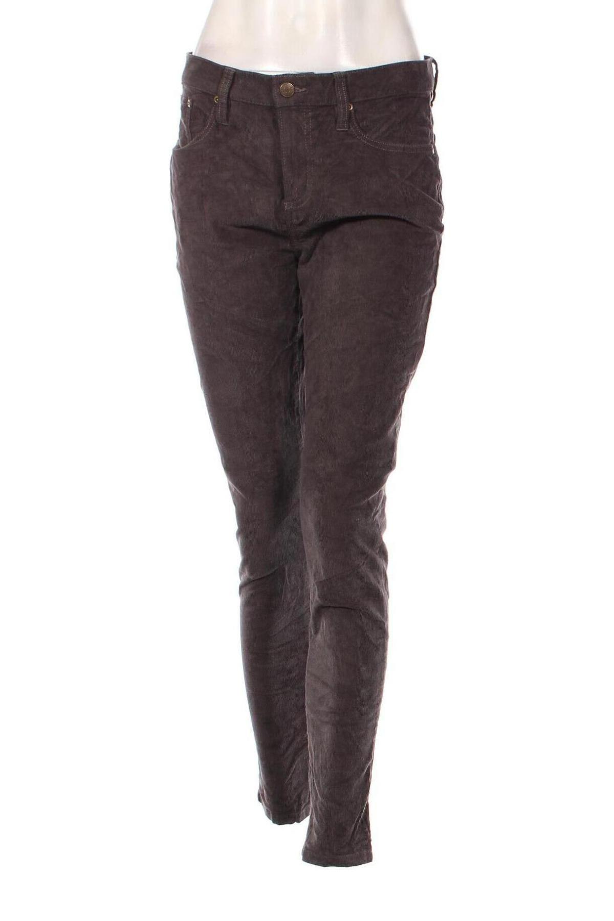 Pantaloni de velvet de femei Garnet Hill, Mărime S, Culoare Gri, Preț 29,99 Lei