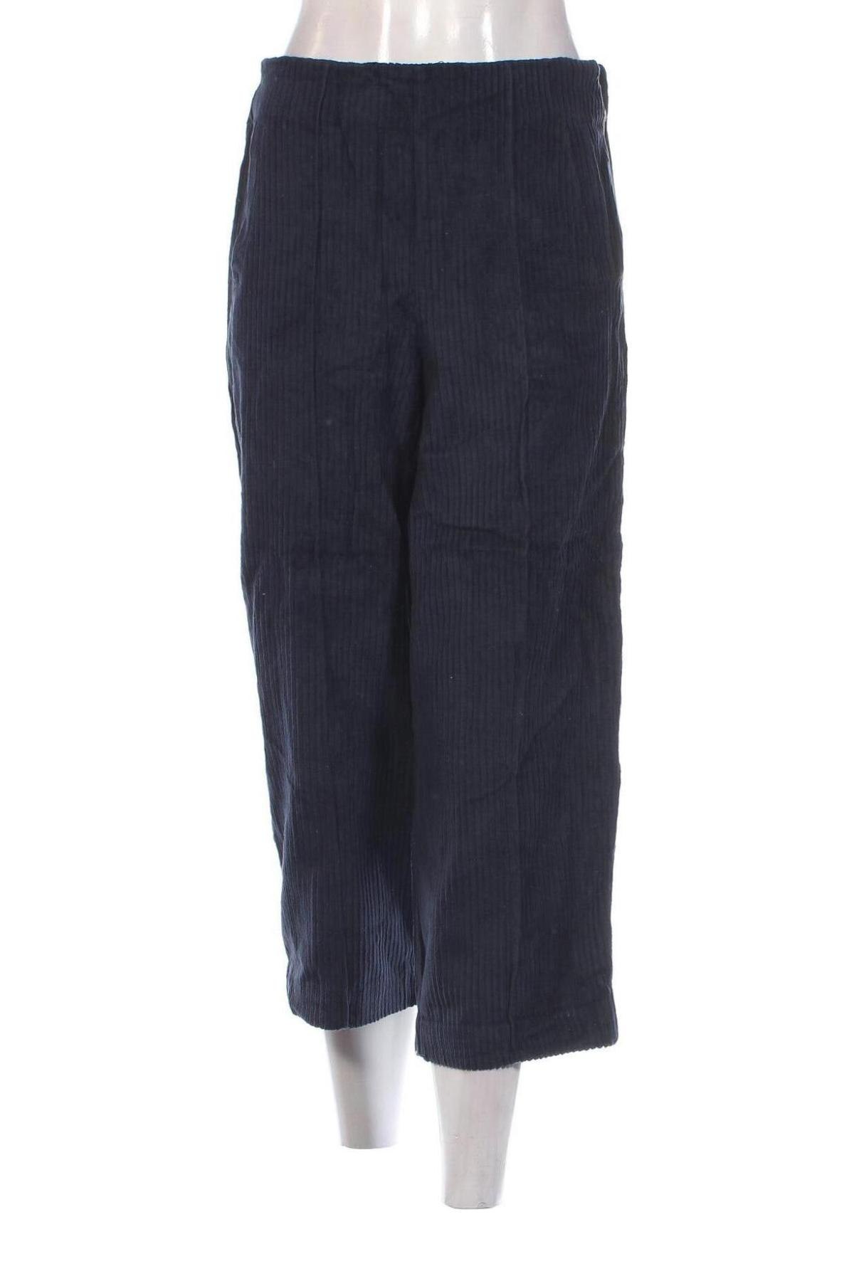 Pantaloni de velvet de femei Glow, Mărime M, Culoare Albastru, Preț 26,99 Lei