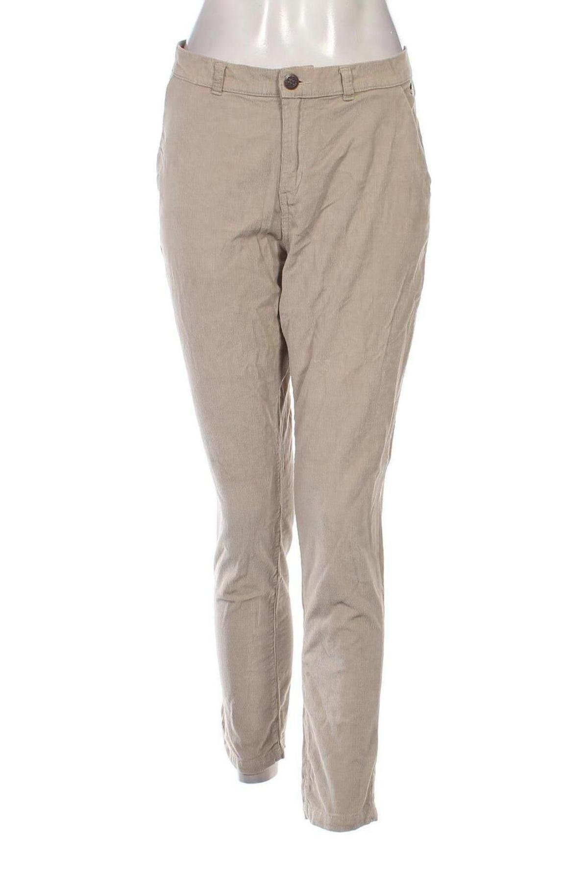 Pantaloni de velvet de femei Urban Surface, Mărime L, Culoare Bej, Preț 33,99 Lei