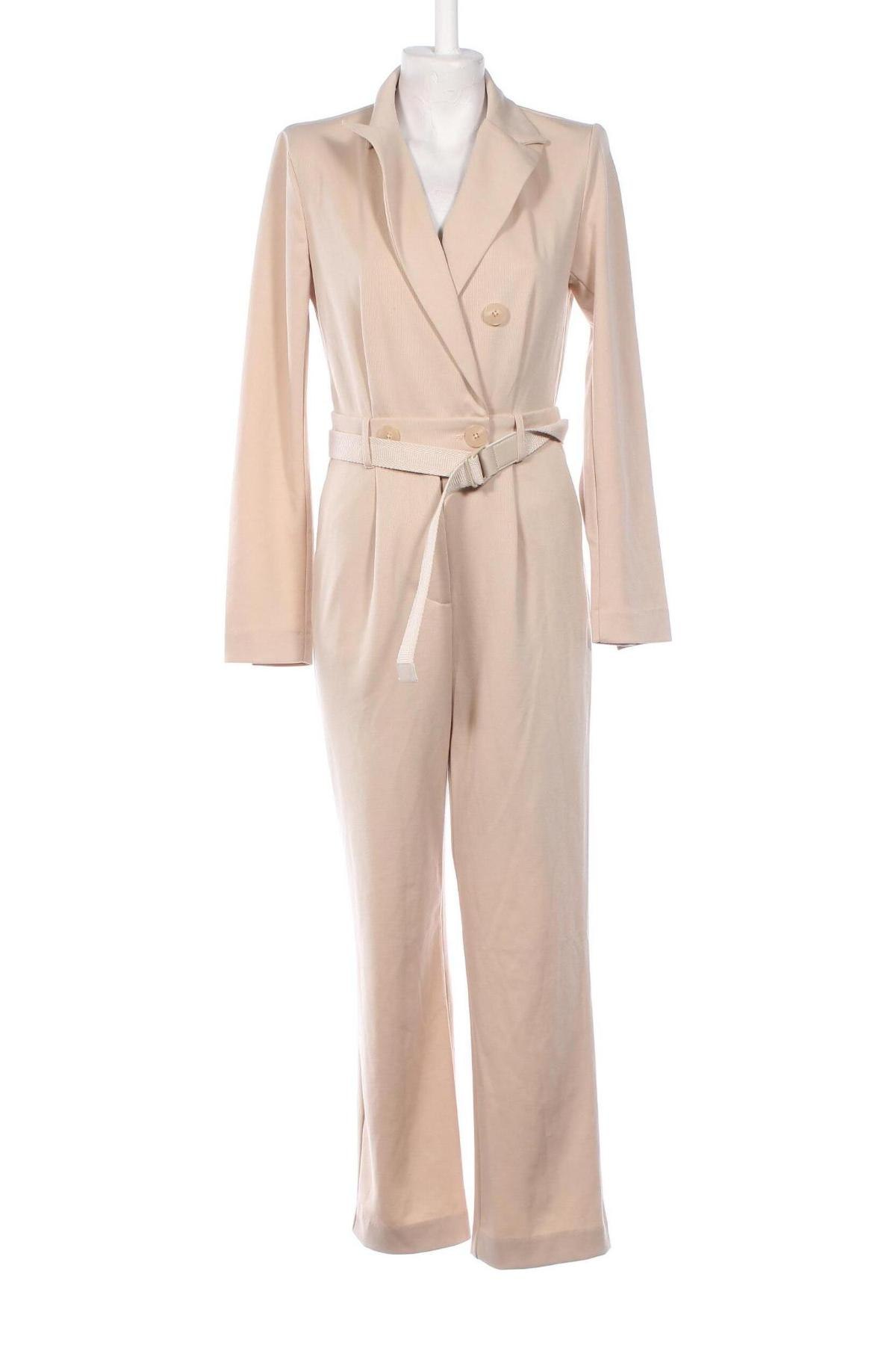 Damen Overall Guido Maria Kretschmer for About You, Größe S, Farbe Beige, Preis € 28,13