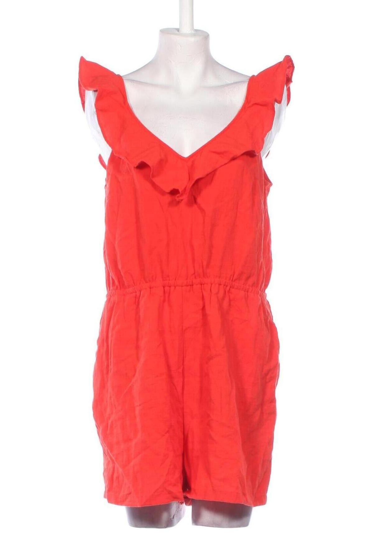 Damen Overall H&M, Größe XL, Farbe Rot, Preis 7,99 €