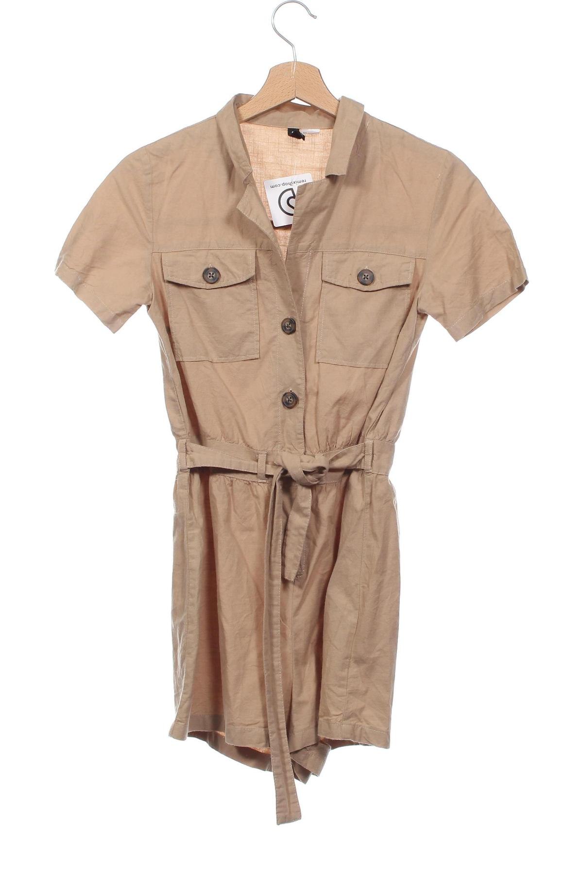 Damen Overall H&M Divided, Größe XXS, Farbe Beige, Preis € 5,99