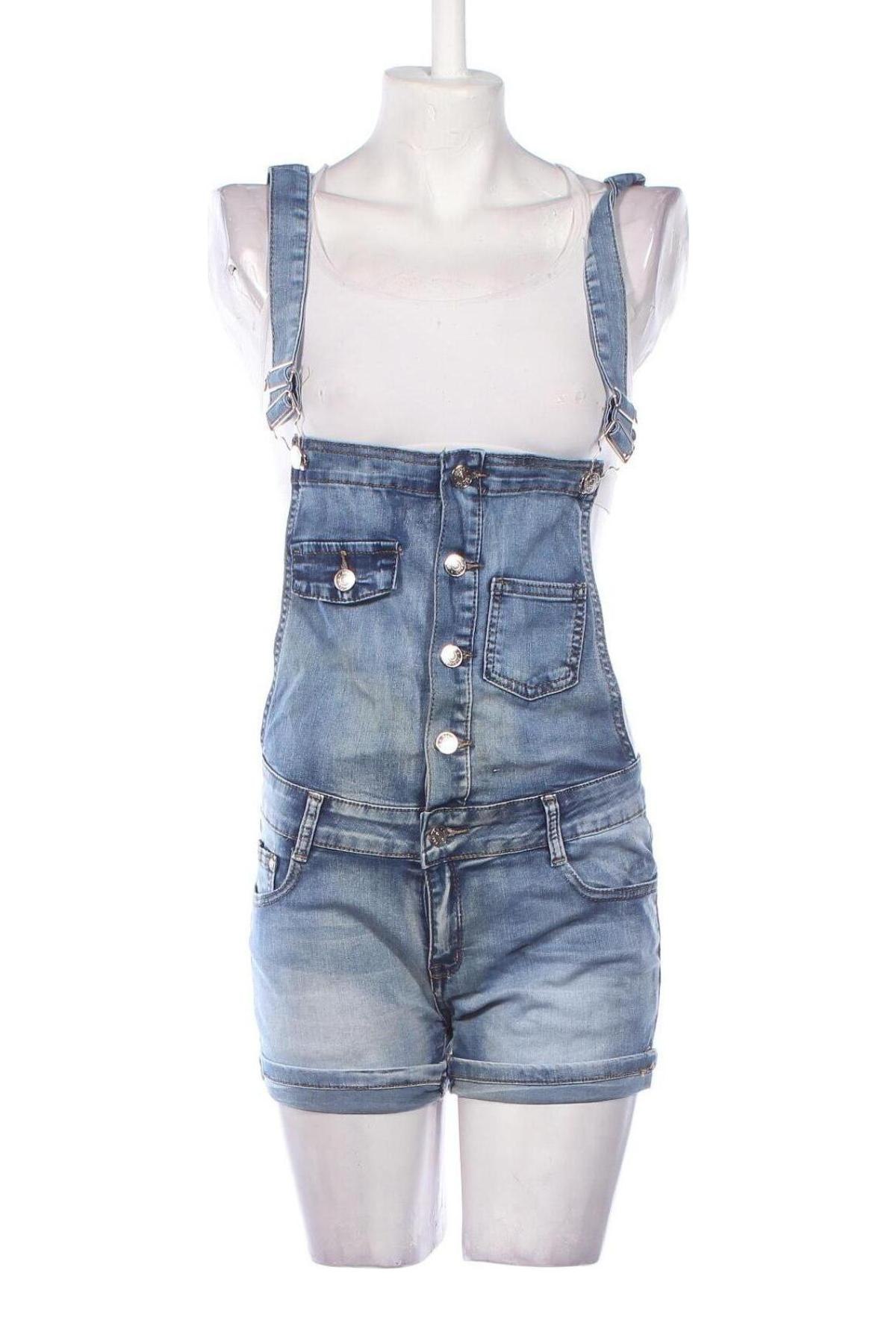 Damen Overall MISS BON, Größe L, Farbe Blau, Preis € 4,99