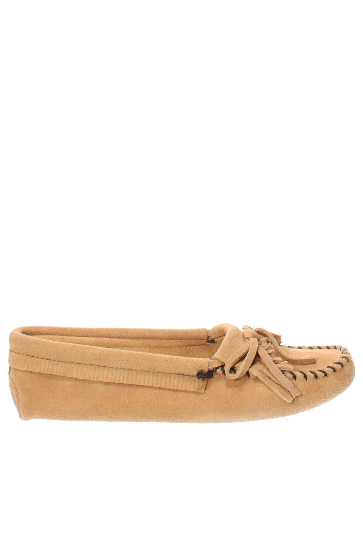 Damenschuhe Minnetonka, Größe 39, Farbe Beige, Preis 21,99 €