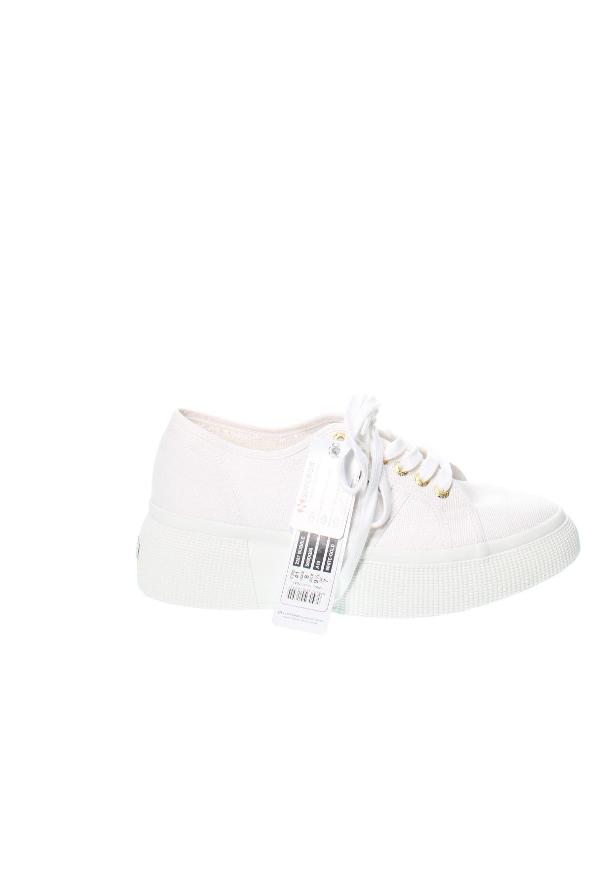 Damenschuhe Superga, Größe 41, Farbe Weiß, Preis 34,99 €