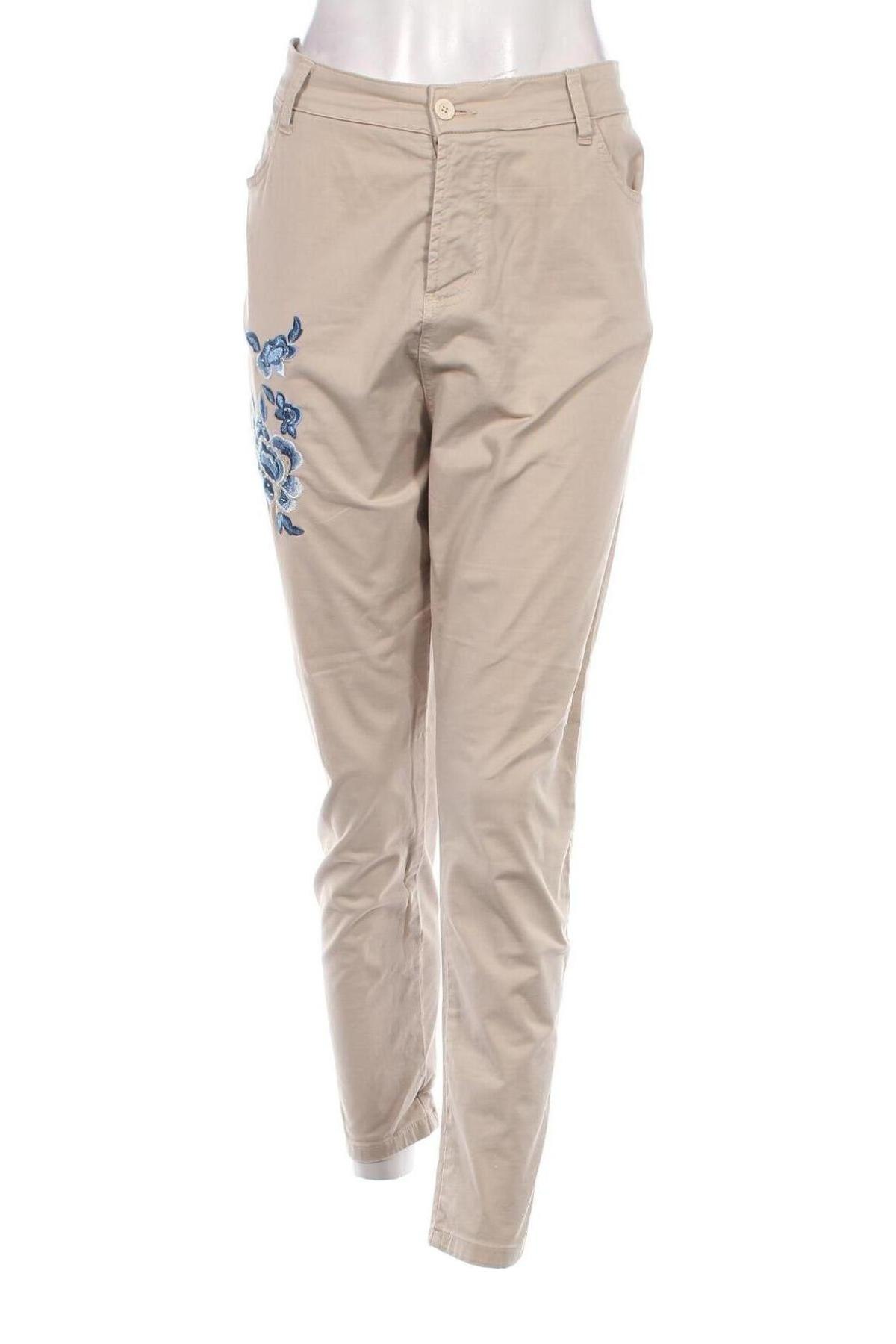 Damenhose, Größe XXL, Farbe Beige, Preis 9,49 €