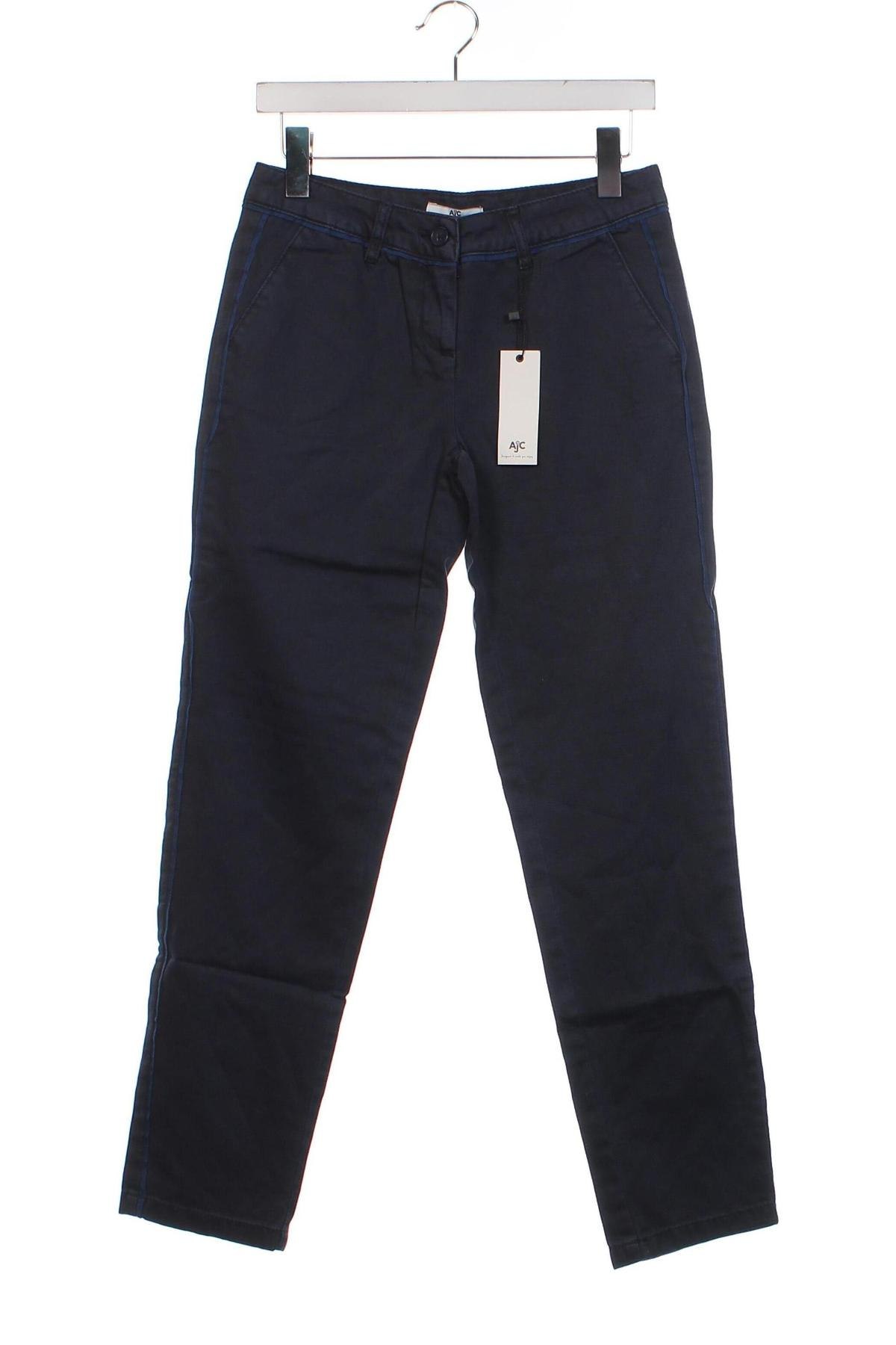 Pantaloni de femei Ajc, Mărime XS, Culoare Albastru, Preț 66,99 Lei