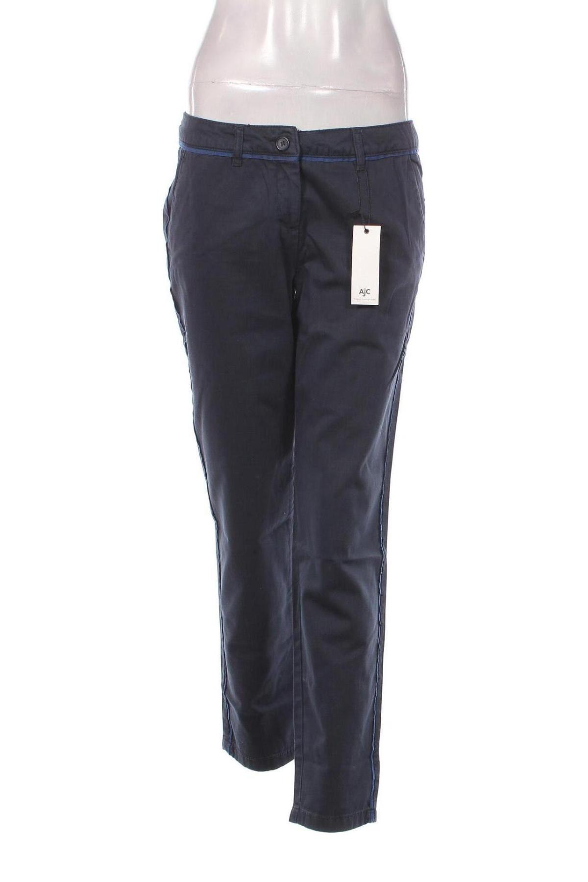 Pantaloni de femei Ajc, Mărime M, Culoare Albastru, Preț 151,32 Lei