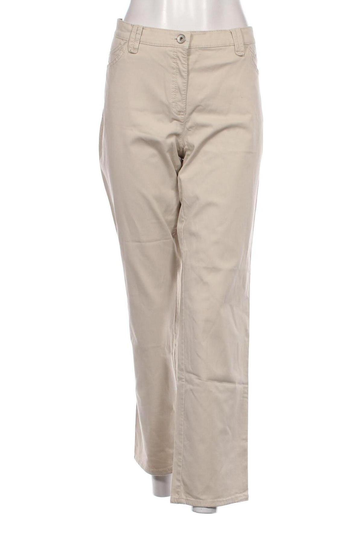 Damenhose Brax, Größe XL, Farbe Beige, Preis 13,99 €