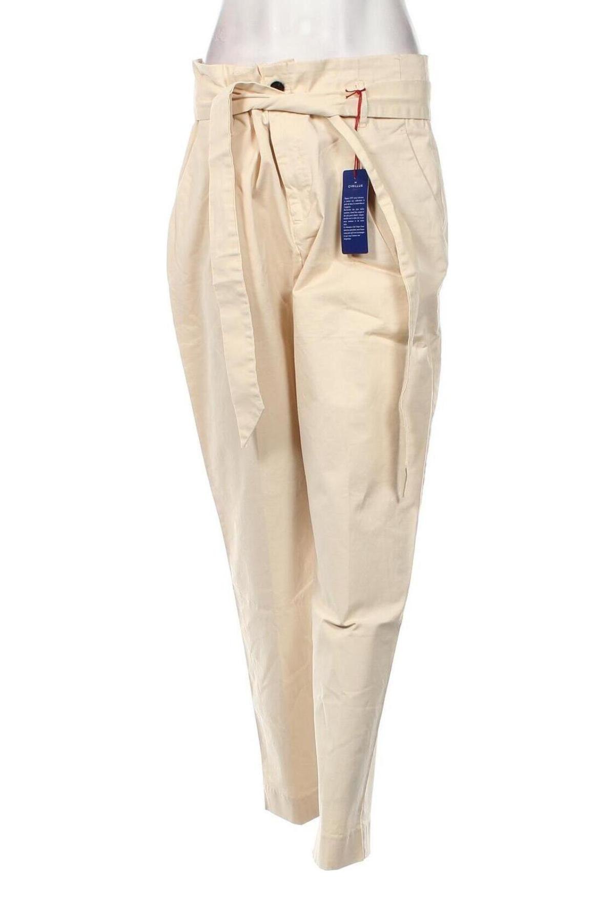 Damenhose Cyrillus, Größe L, Farbe Beige, Preis € 24,49