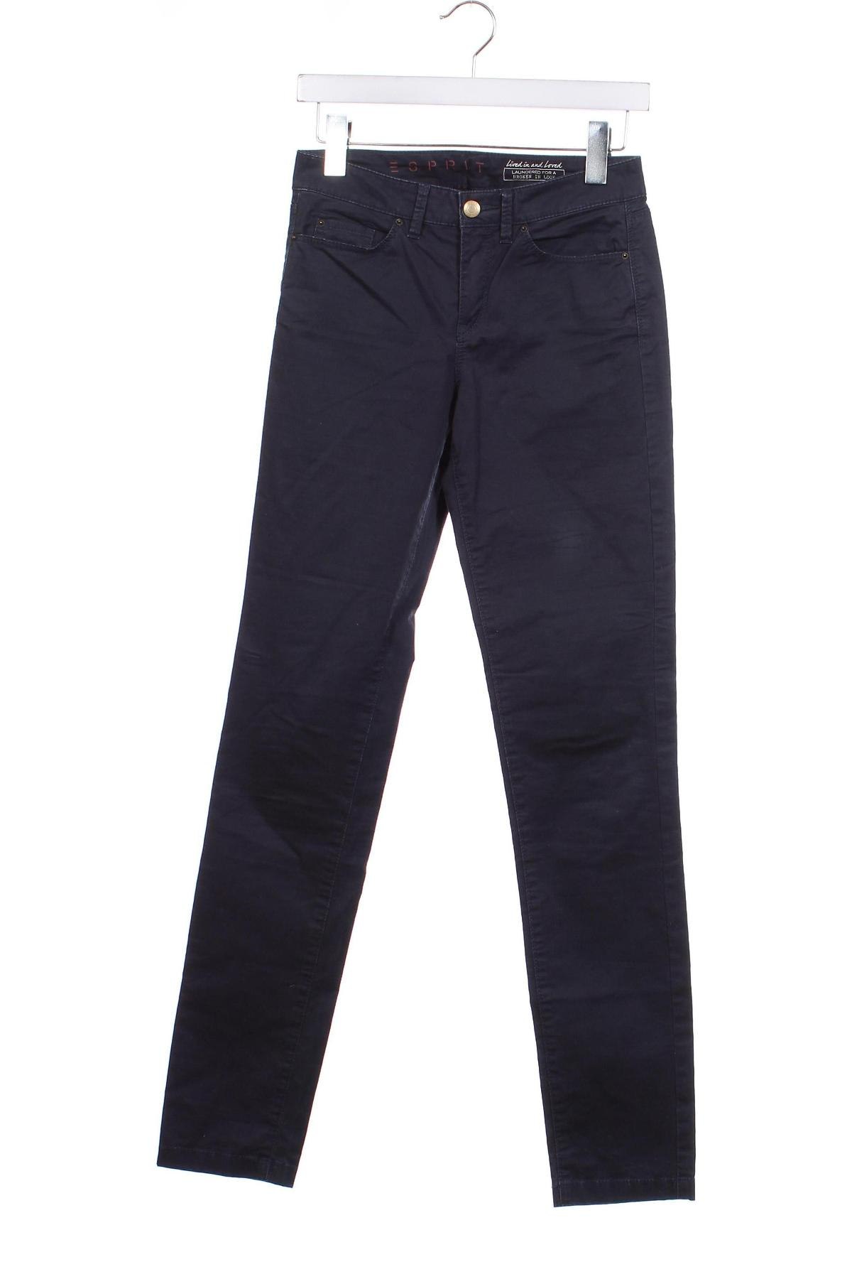 Pantaloni de femei Esprit, Mărime XXS, Culoare Albastru, Preț 67,99 Lei