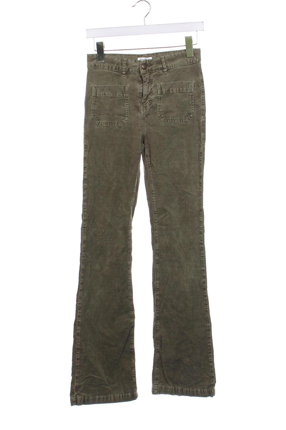 Pantaloni de femei Five, Mărime XS, Culoare Verde, Preț 14,99 Lei