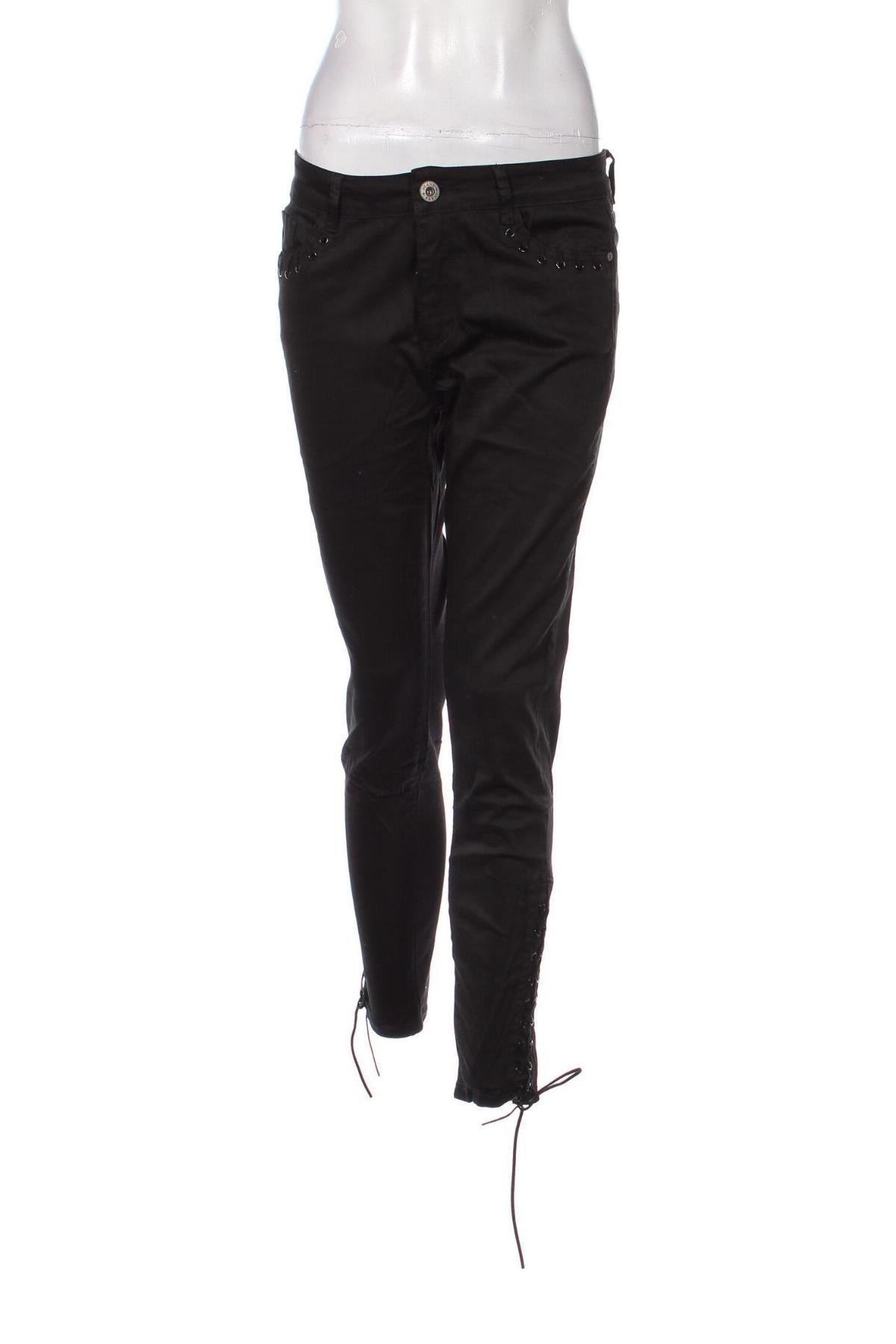 Pantaloni de femei Jus D'orange, Mărime M, Culoare Negru, Preț 70,99 Lei