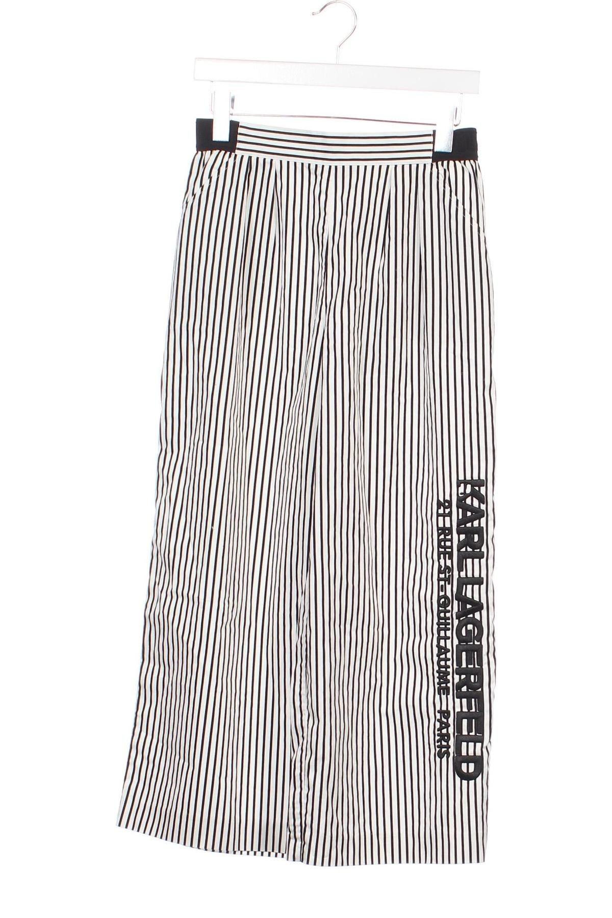 Pantaloni de femei Karl Lagerfeld, Mărime XS, Culoare Alb, Preț 406,61 Lei