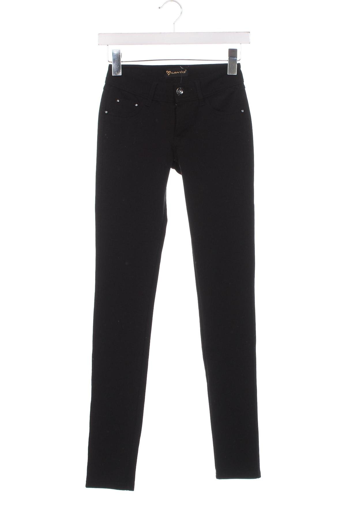 Pantaloni de femei Lantis, Mărime XS, Culoare Negru, Preț 43,99 Lei