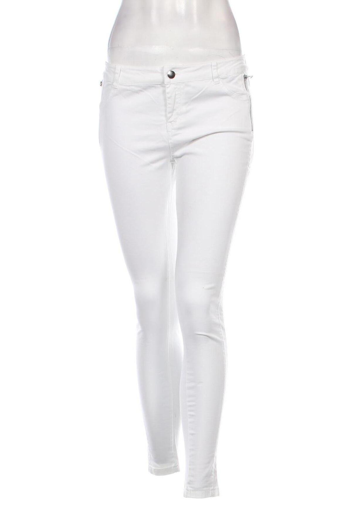 Pantaloni de femei Mshll Girl, Mărime M, Culoare Alb, Preț 44,99 Lei