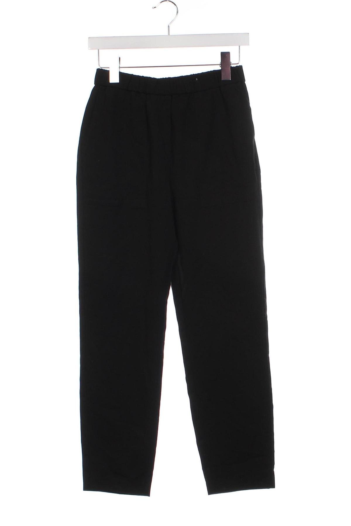 Pantaloni de femei Reserved, Mărime XS, Culoare Negru, Preț 26,99 Lei