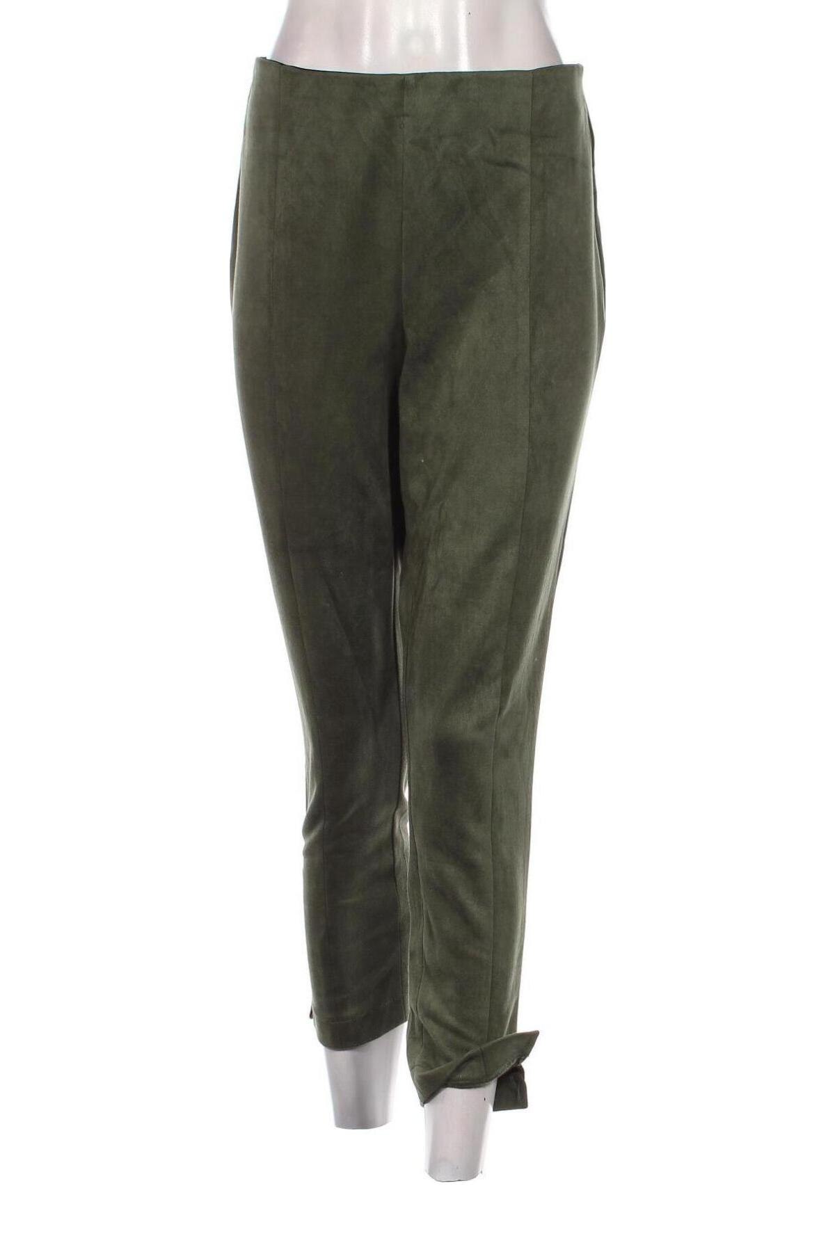 Pantaloni de femei Rockmans, Mărime L, Culoare Verde, Preț 28,99 Lei