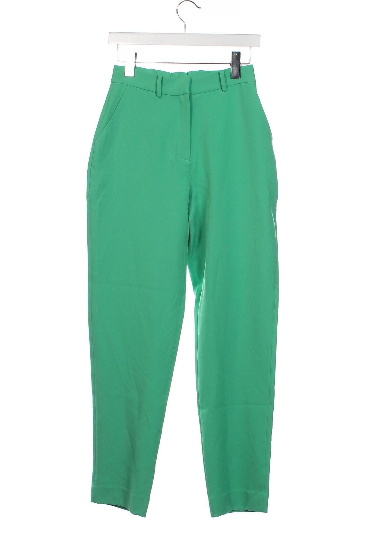 Pantaloni de femei The Drop, Mărime XXS, Culoare Verde, Preț 153,99 Lei