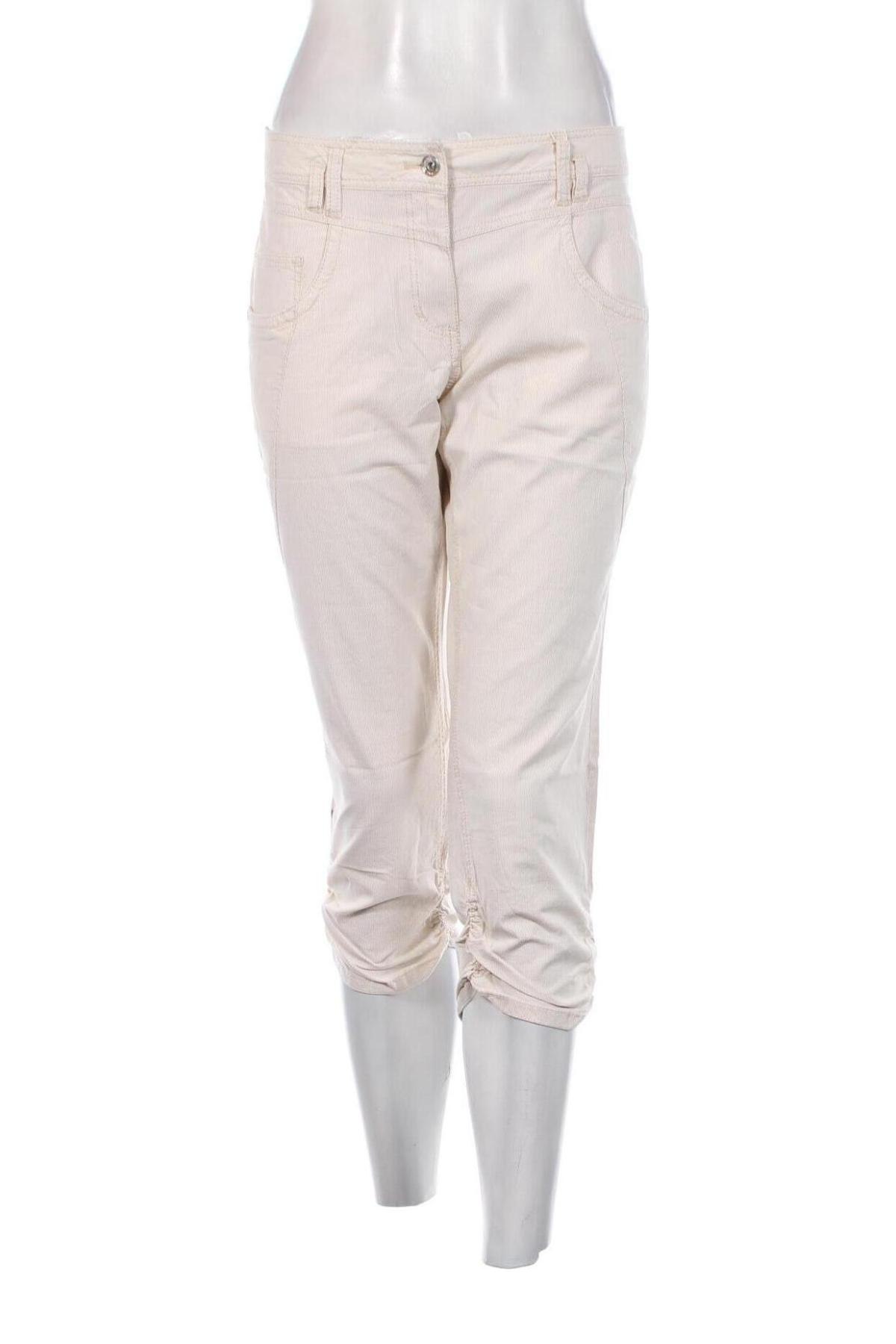 Damenhose Tom Tailor, Größe L, Farbe Ecru, Preis 10,99 €