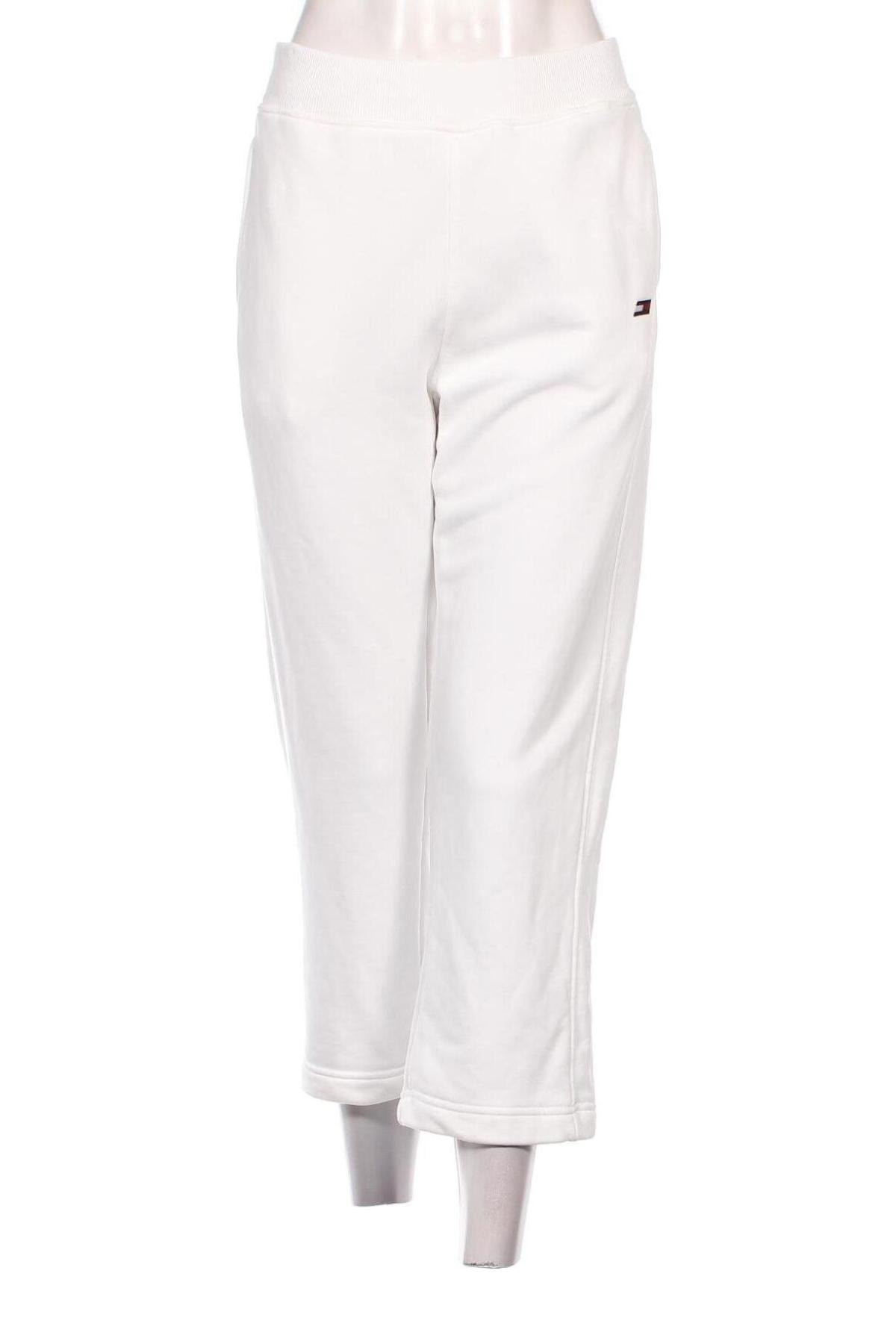 Pantaloni de femei Tommy Hilfiger, Mărime M, Culoare Alb, Preț 156,99 Lei