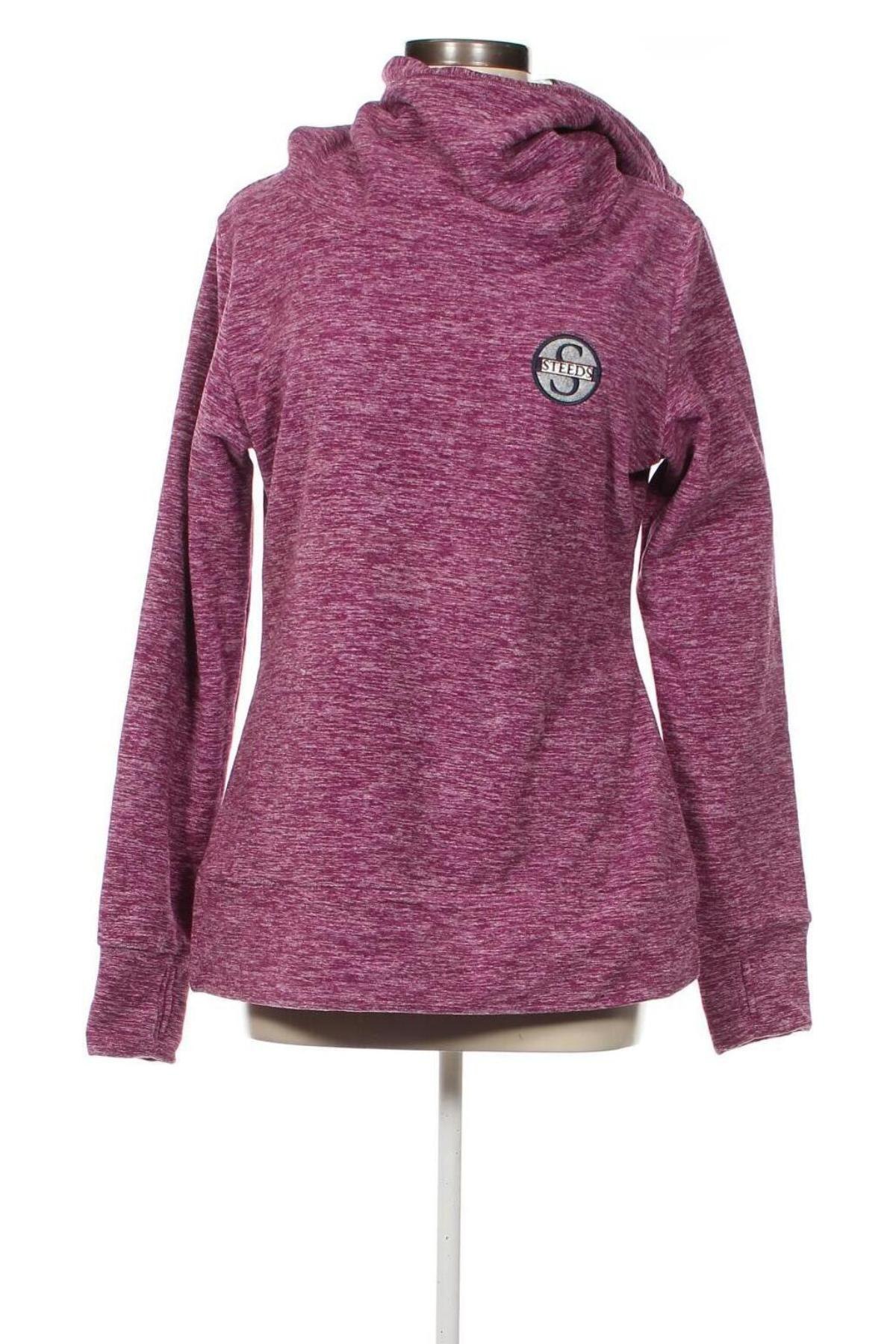 Damen Fleece Sweatshirt Steeds, Größe M, Farbe Rosa, Preis € 6,99