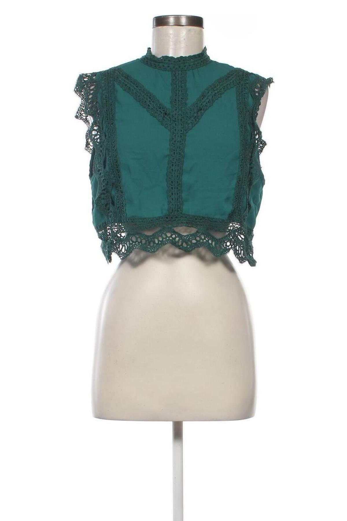 Tricou de damă SHEIN, Mărime L, Culoare Verde, Preț 10,99 Lei