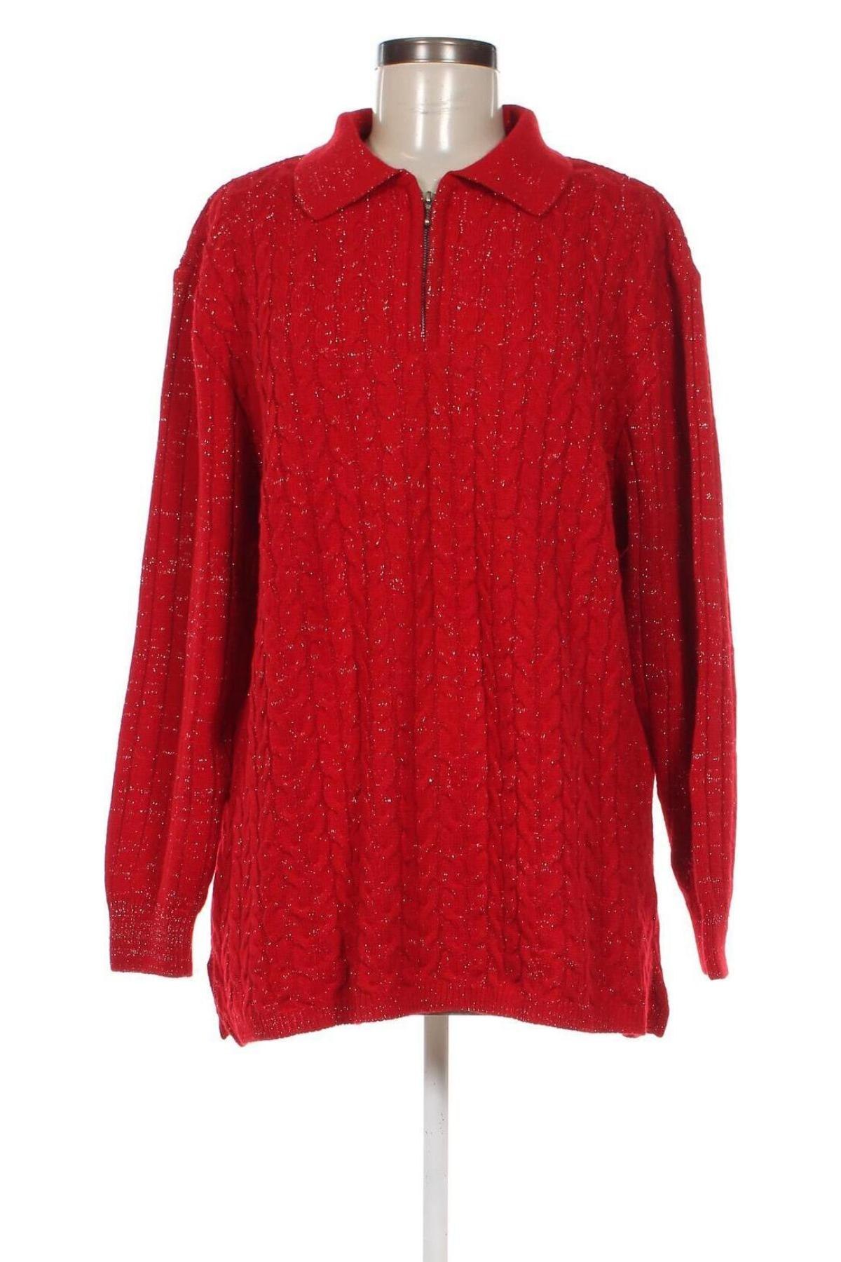 Damenpullover, Größe XXL, Farbe Rot, Preis € 7,49