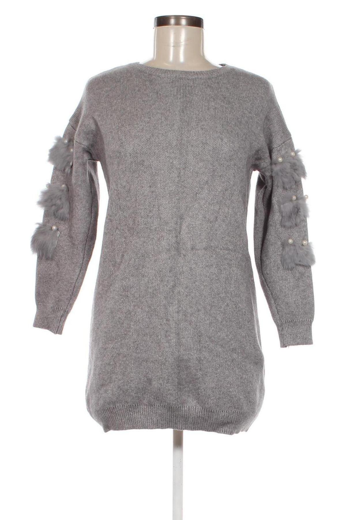 Damenpullover, Größe M, Farbe Grau, Preis 7,49 €