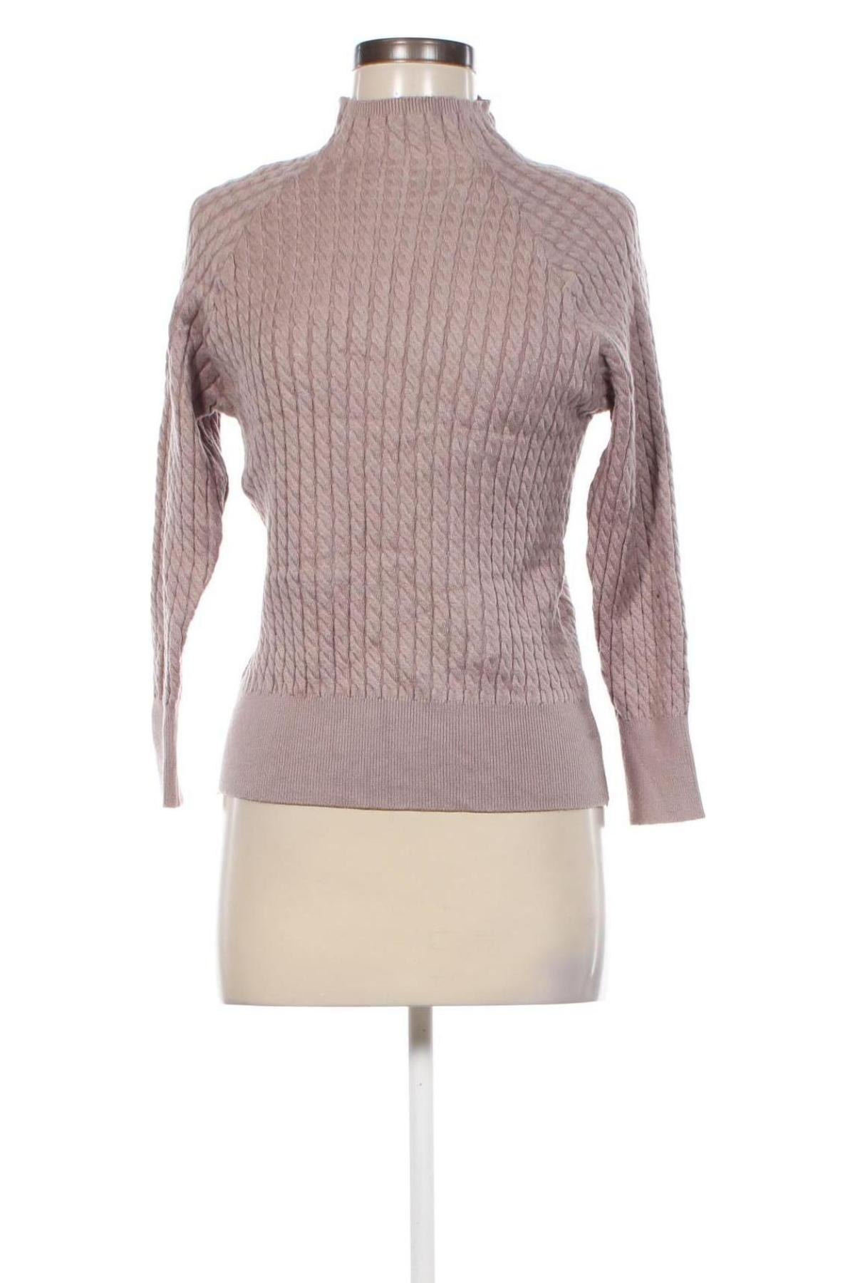 Damenpullover, Größe M, Farbe Aschrosa, Preis 7,49 €