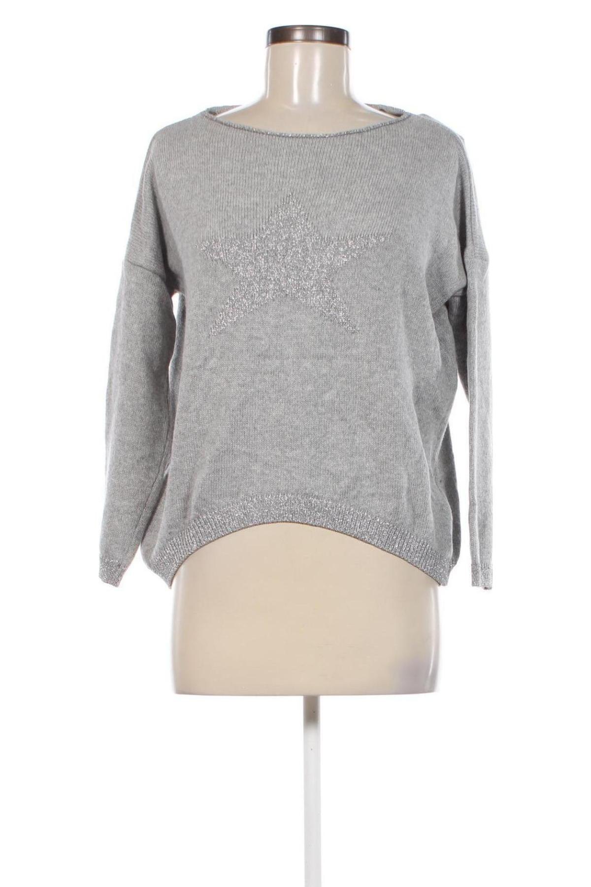 Damenpullover, Größe M, Farbe Grau, Preis € 7,49